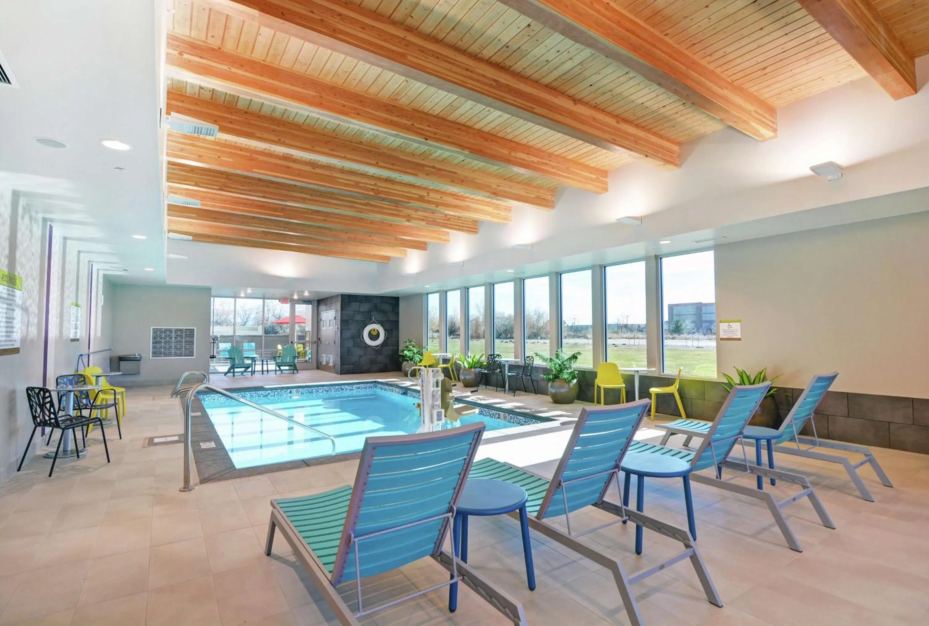 Pool view in Home2 Suites By Hilton Grand Junction Northwest