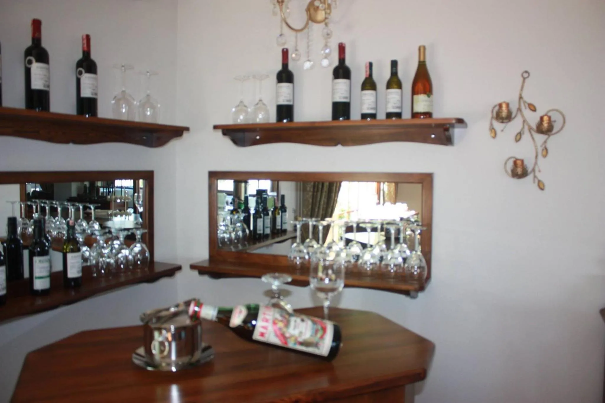 Alcoholic drinks in Casa Villa By Kirte