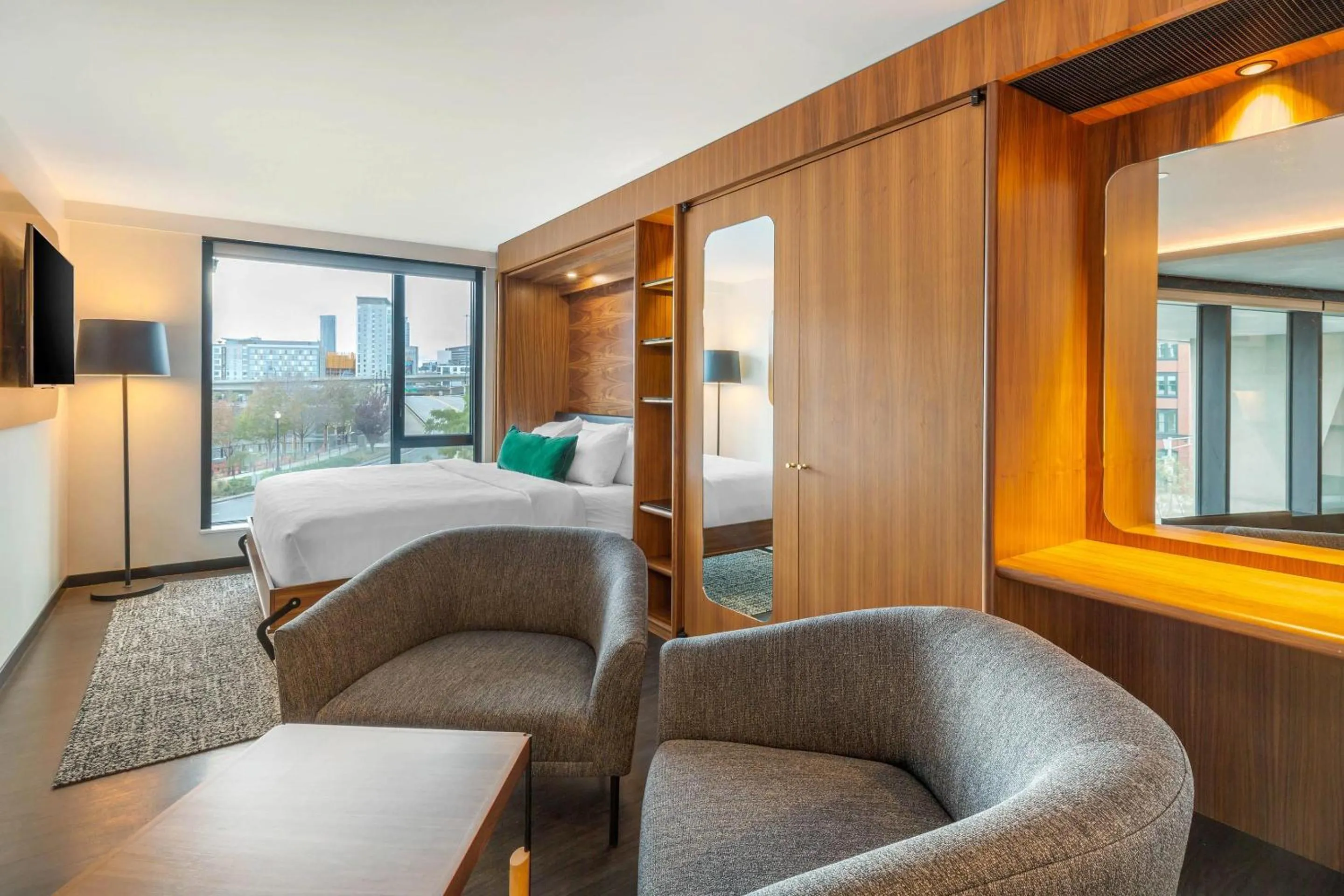 Bedroom, Bed in Cambria Hotel Boston Downtown - Seaport