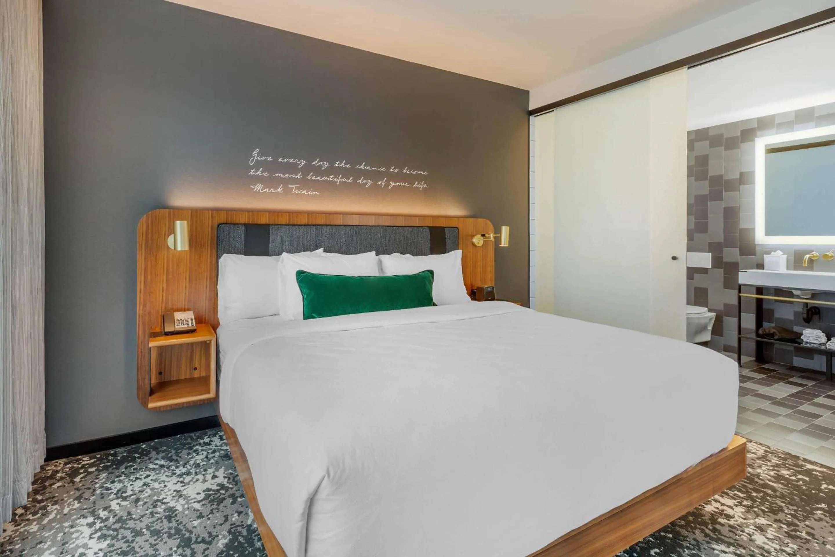 Bedroom, Bed in Cambria Hotel Boston Downtown - Seaport