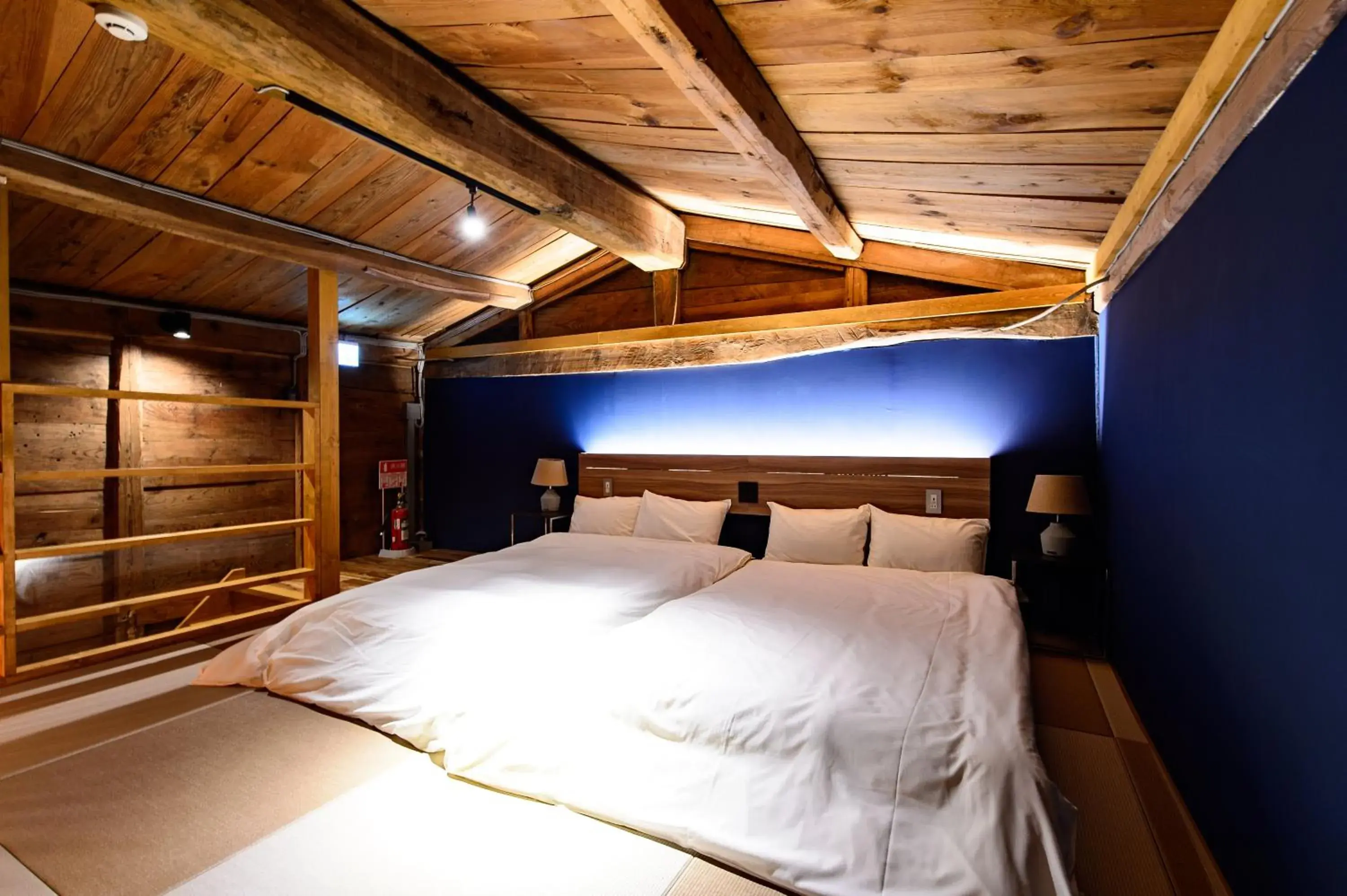 Bedroom, Bed in Hakuba Hatago Maruhachi Bedroom, Bed in Hakuba Hatago Maruhachi