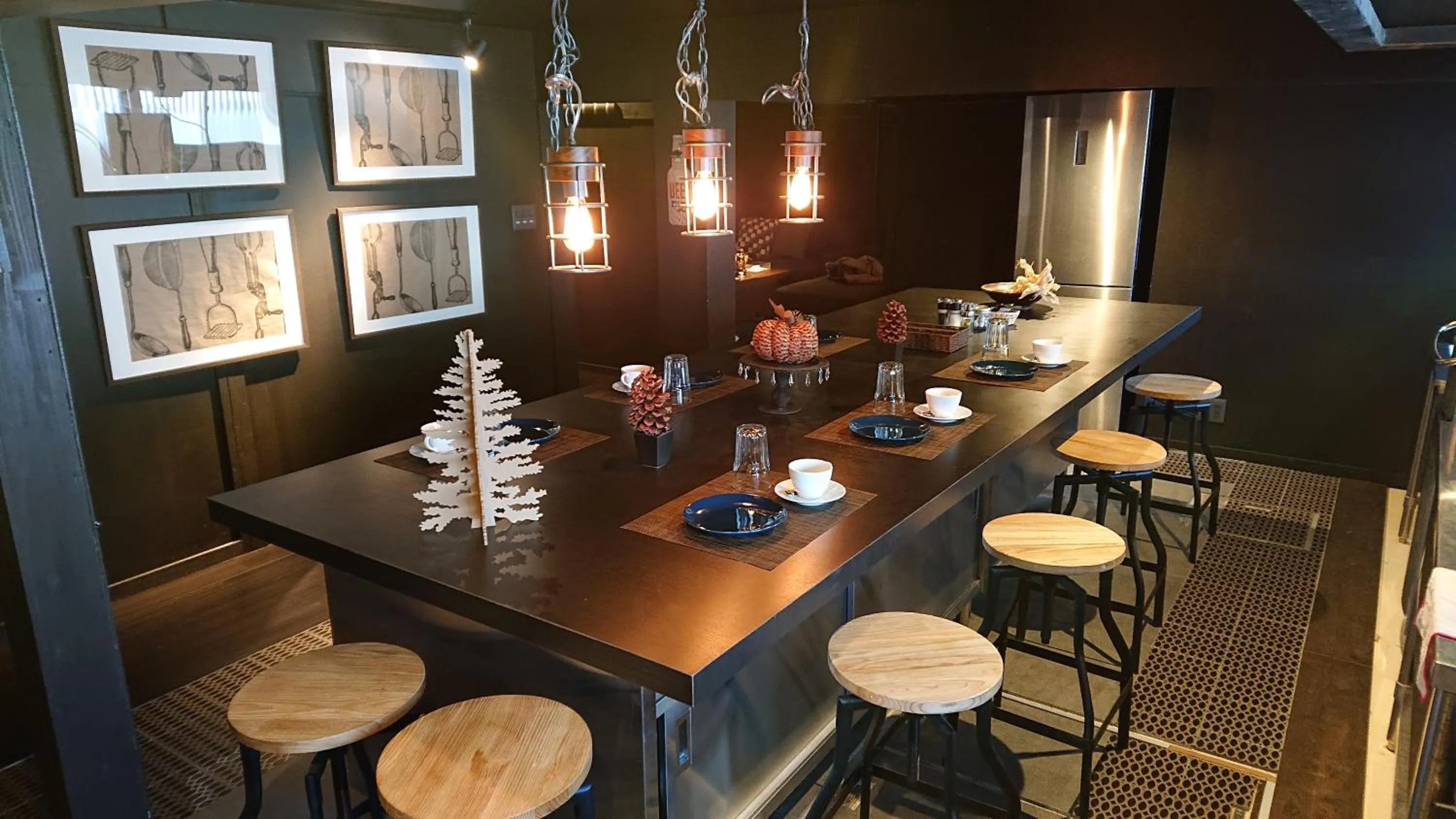 Dining area in Hakuba Hatago Maruhachi