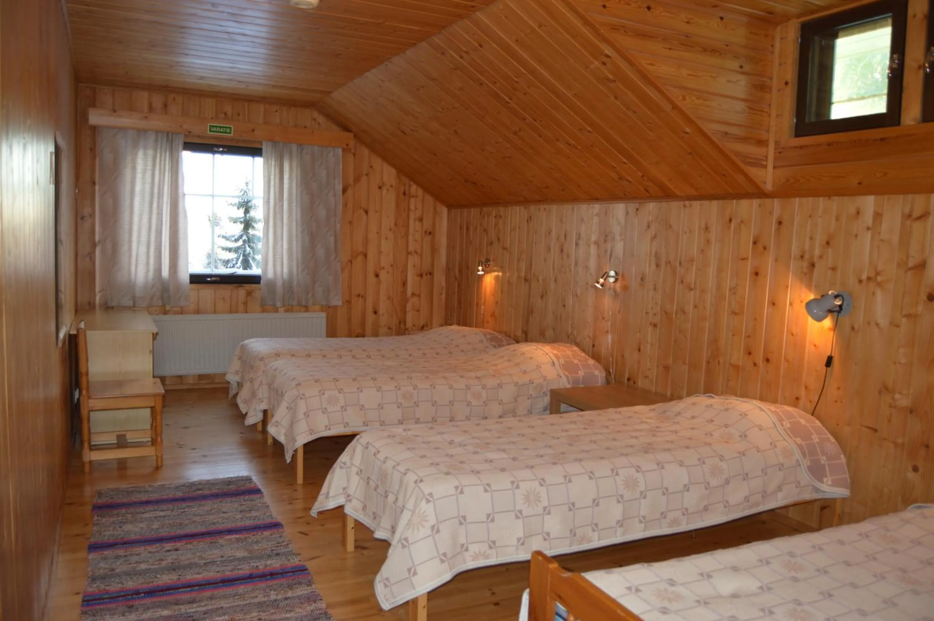 Bedroom, Bed in Rinnepelto Holiday Cottages