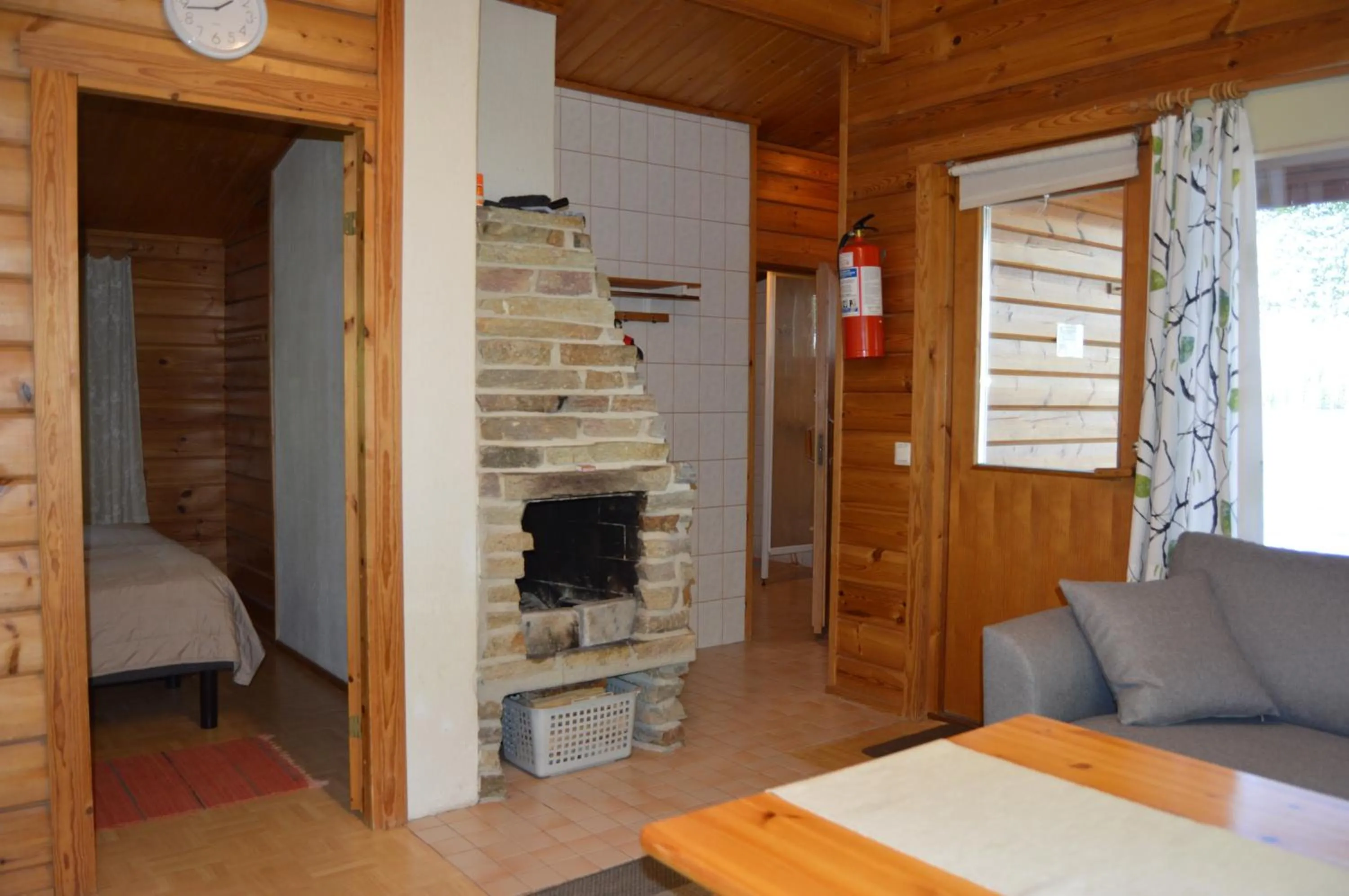 Living room in Rinnepelto Holiday Cottages
