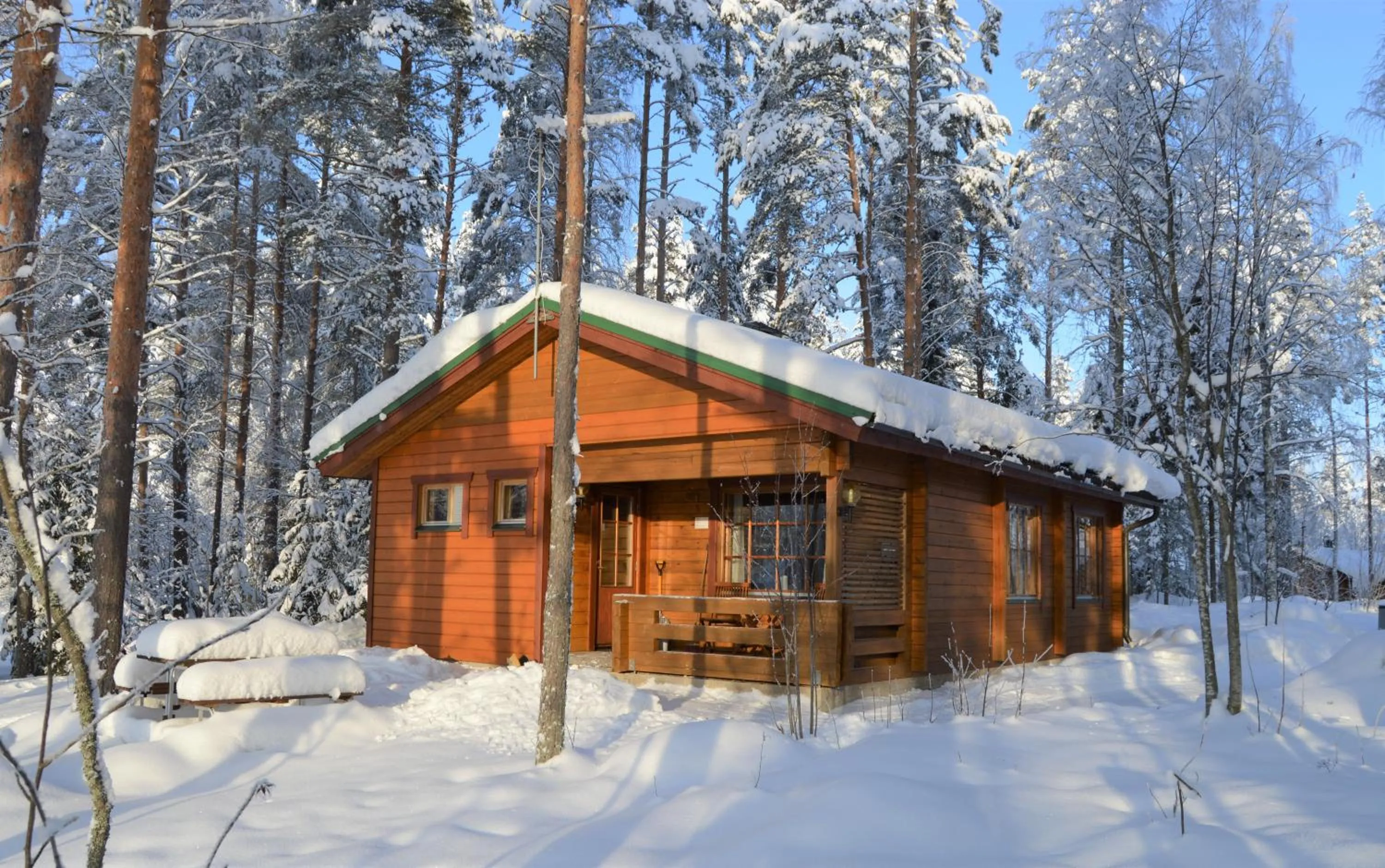 Property building in Rinnepelto Holiday Cottages