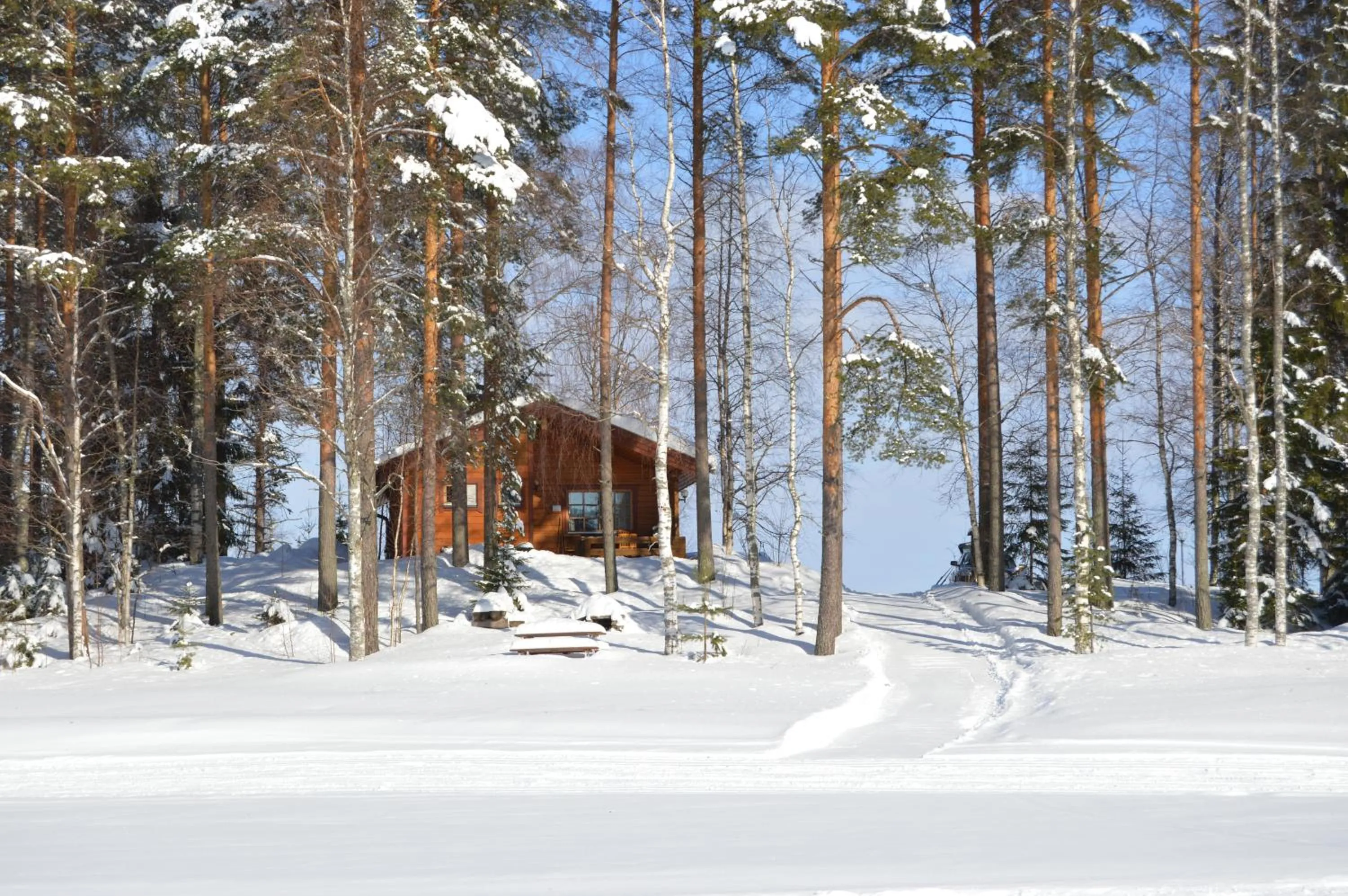 Facade/entrance in Rinnepelto Holiday Cottages