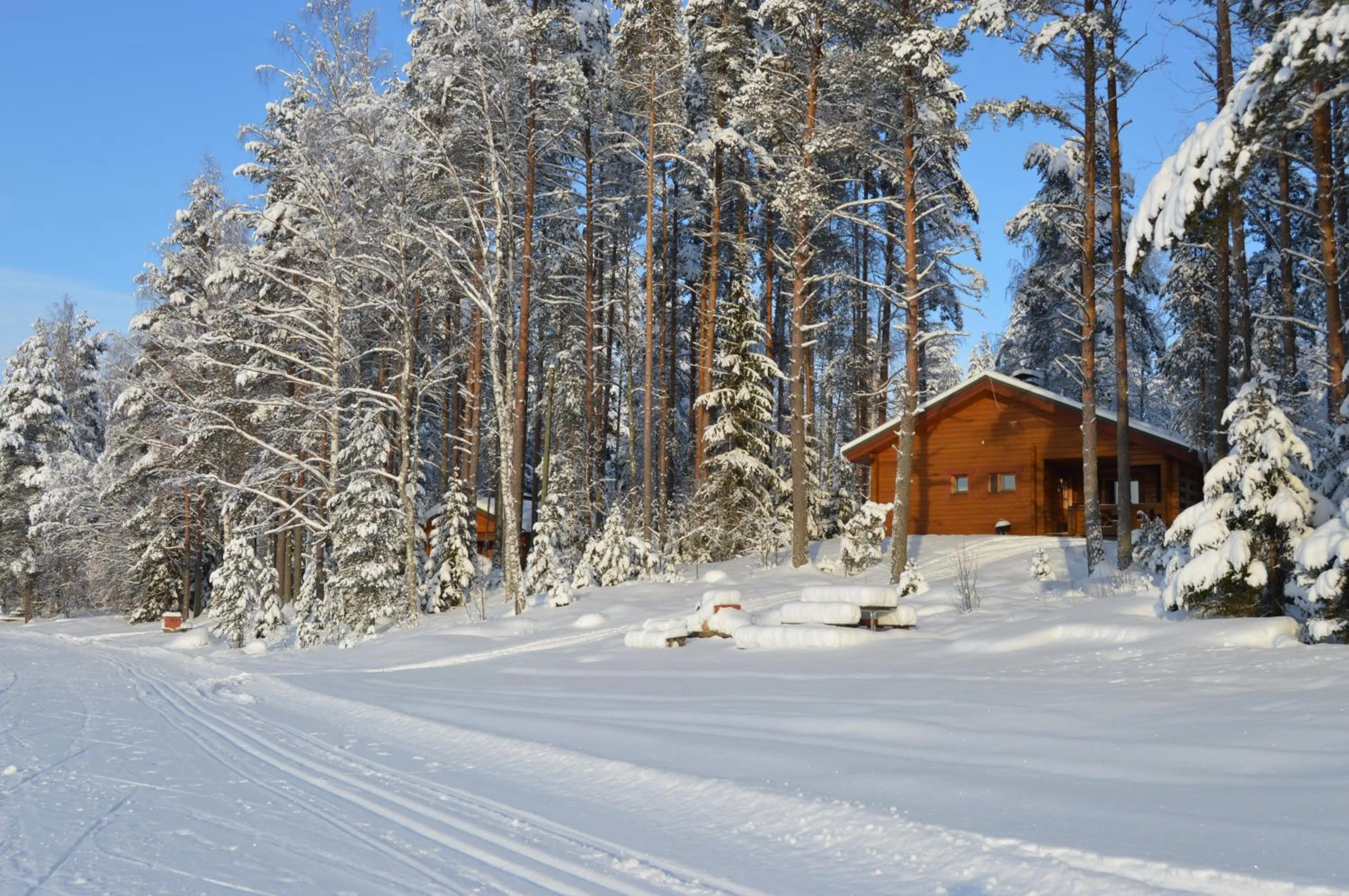 Property building in Rinnepelto Holiday Cottages