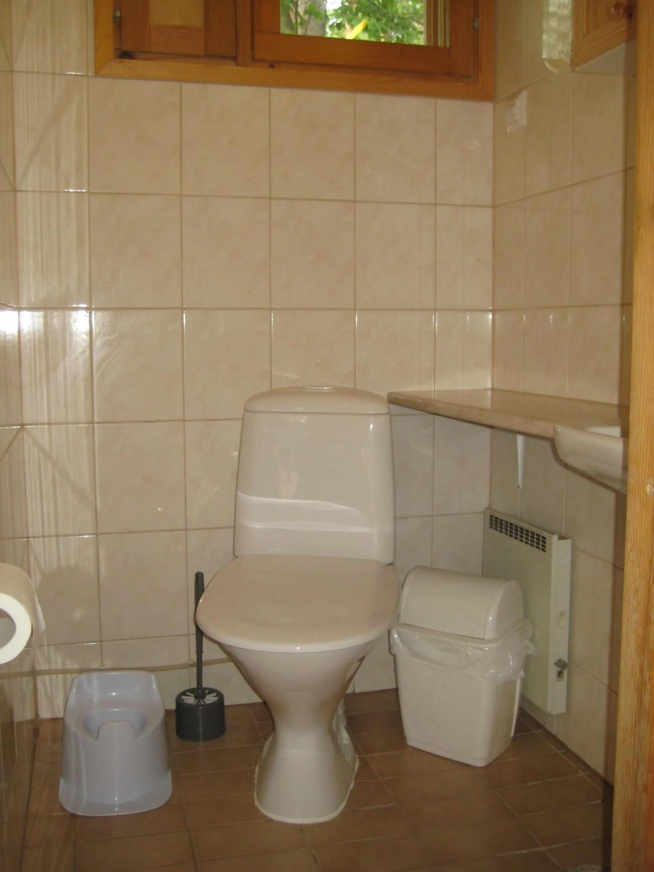 Toilet in Rinnepelto Holiday Cottages