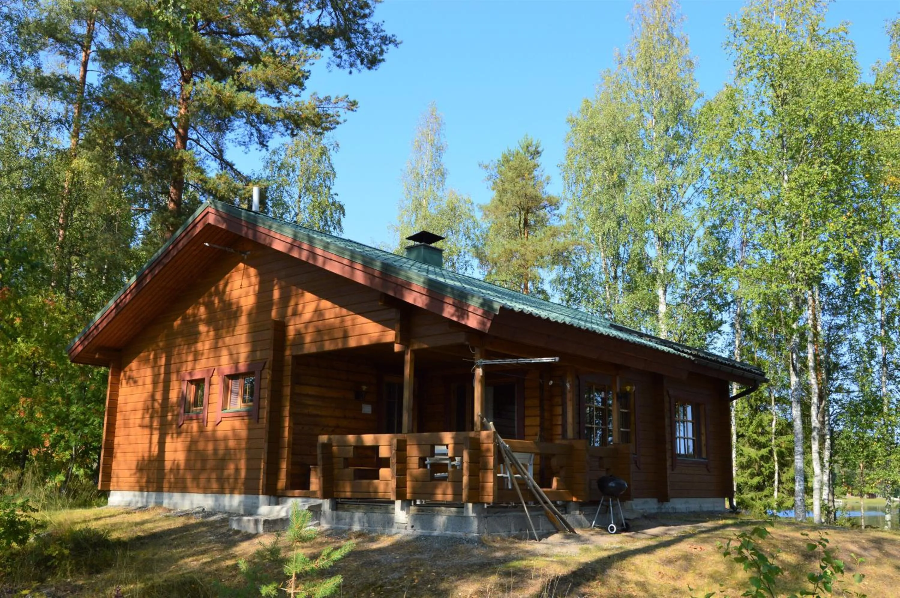 Facade/entrance in Rinnepelto Holiday Cottages