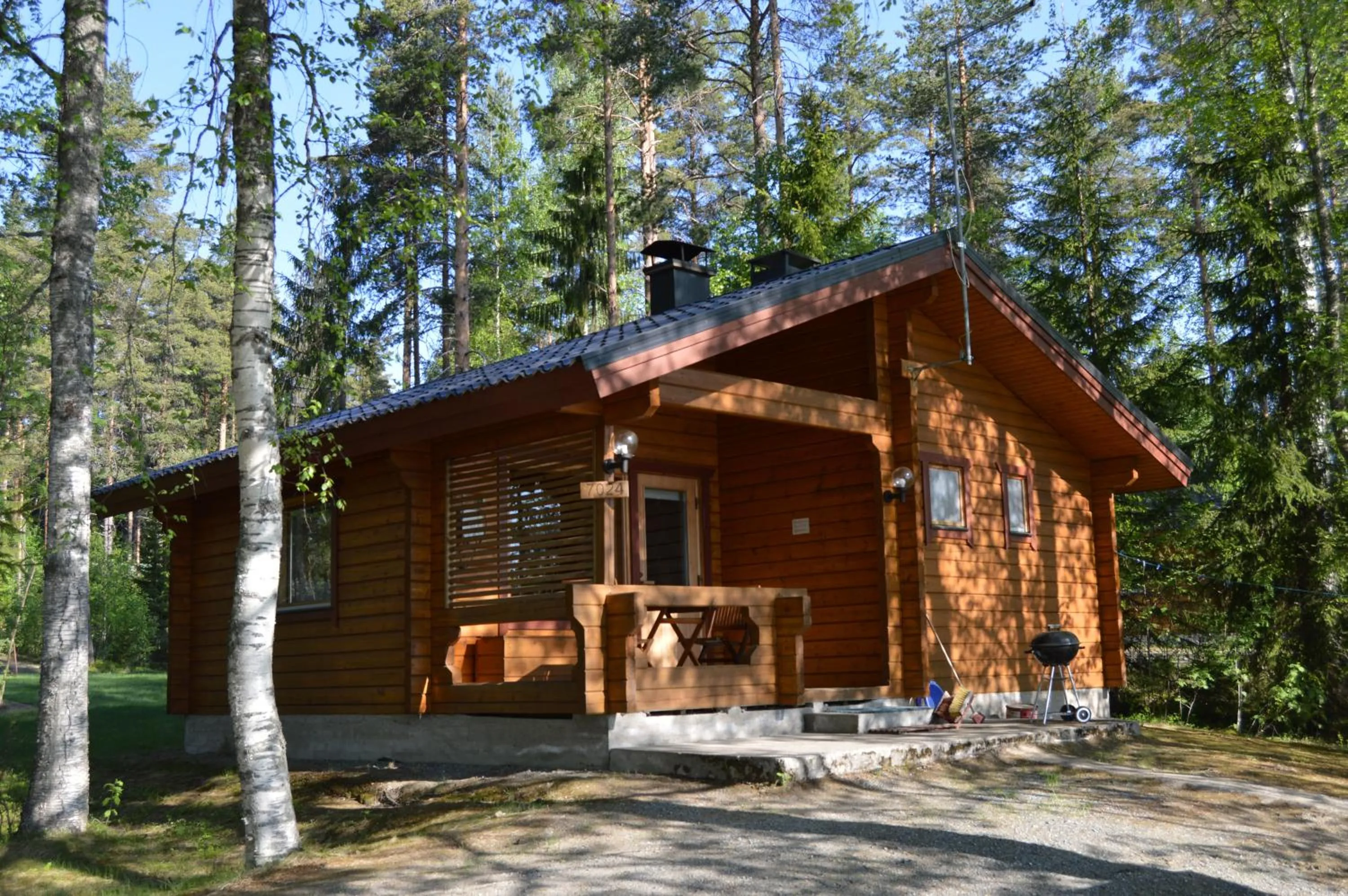 Facade/entrance in Rinnepelto Holiday Cottages