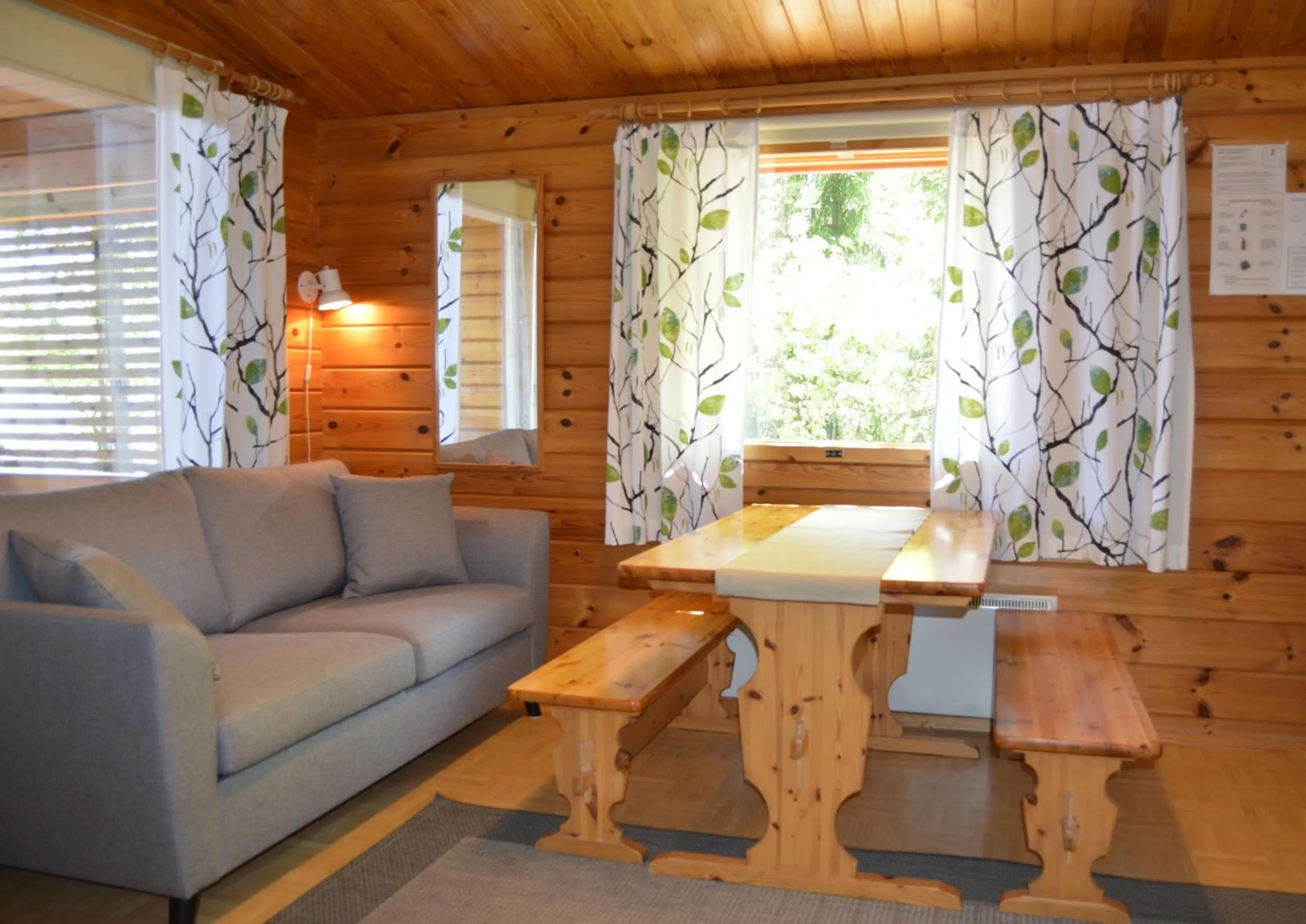 Kitchen or kitchenette in Rinnepelto Holiday Cottages