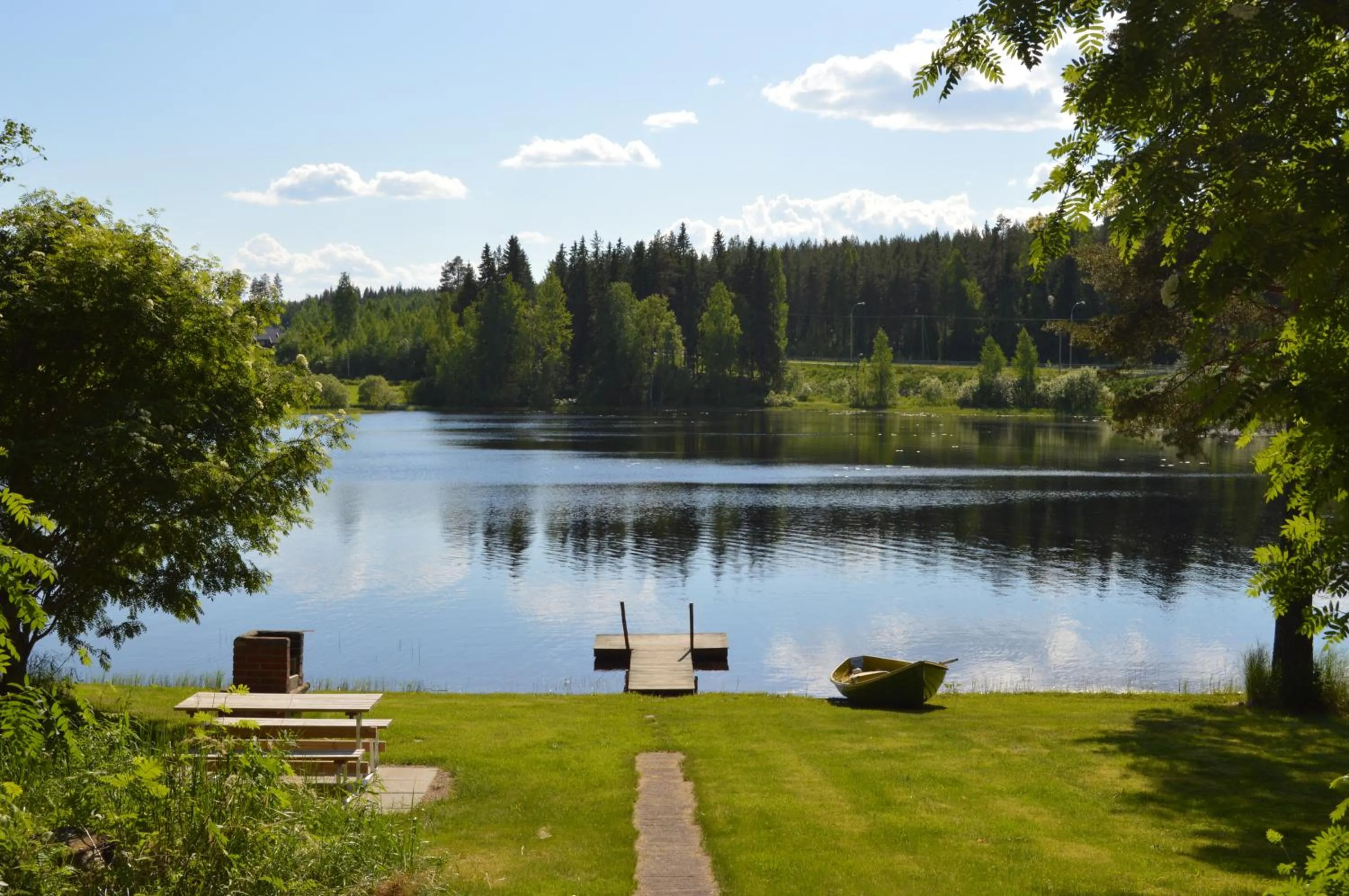 Spring in Rinnepelto Holiday Cottages