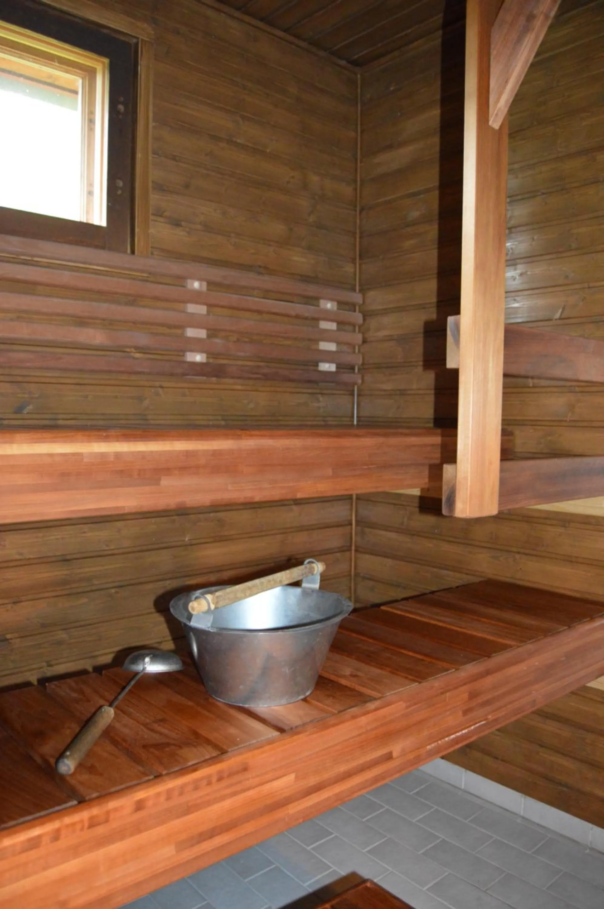 Sauna in Rinnepelto Holiday Cottages