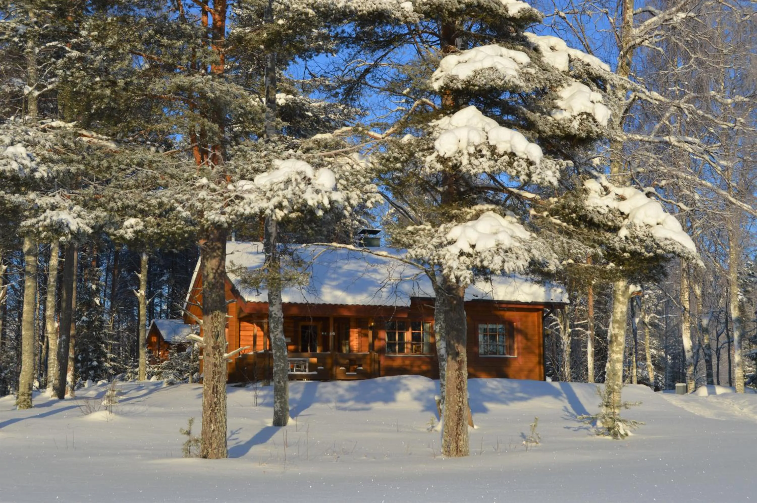 Facade/entrance in Rinnepelto Holiday Cottages