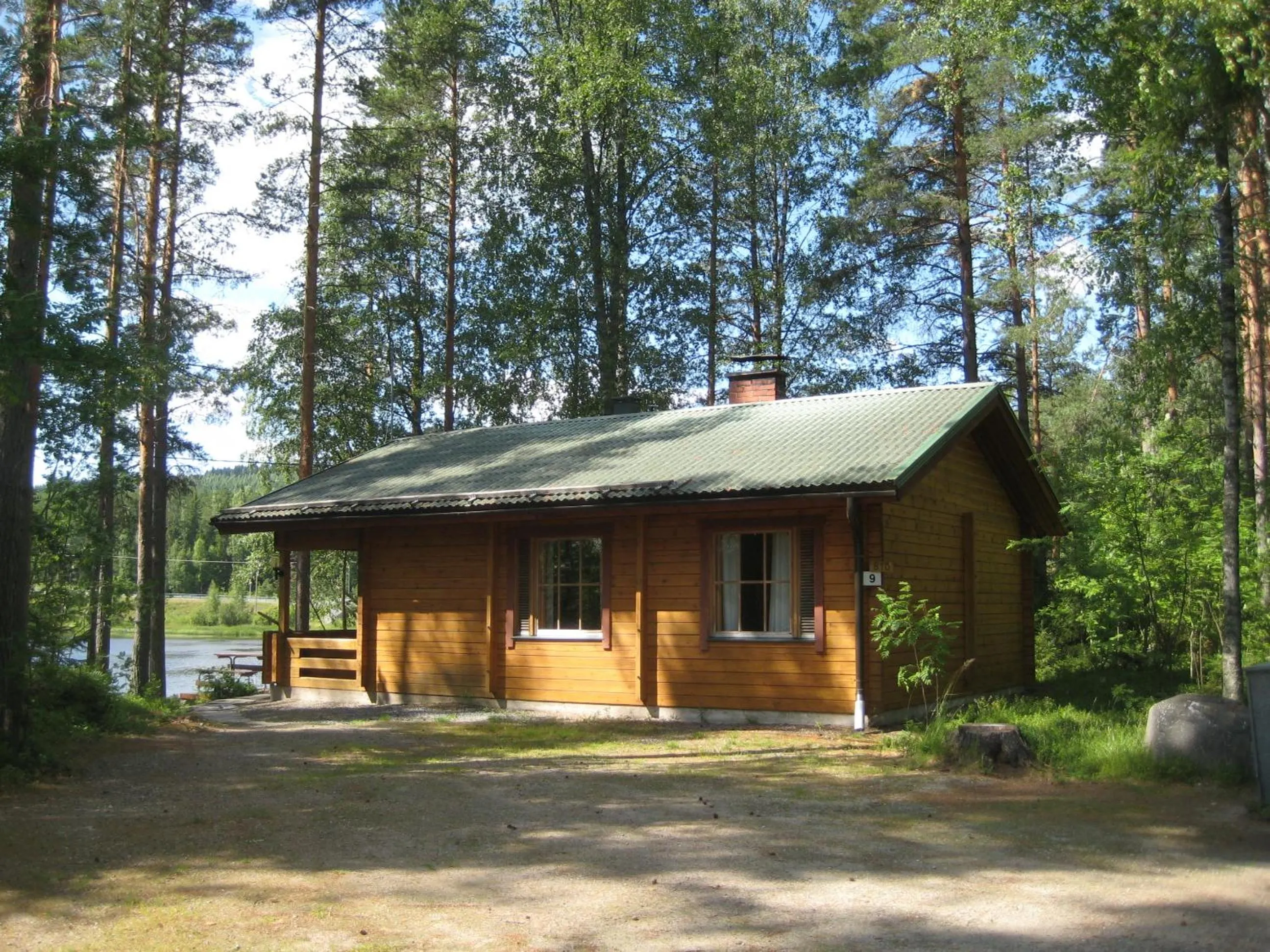 Facade/entrance in Rinnepelto Holiday Cottages