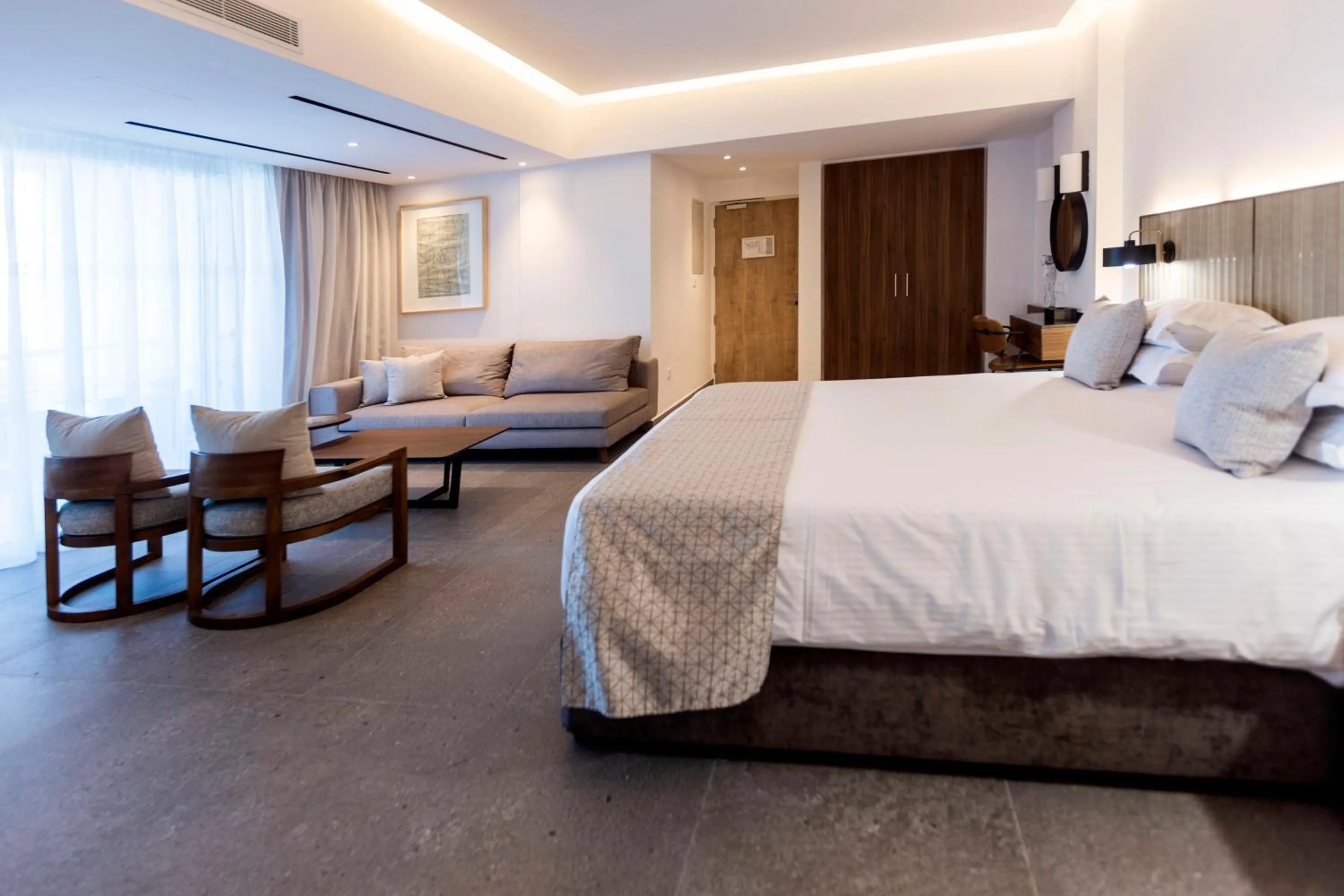 Bed in Sofianna Resort & Spa