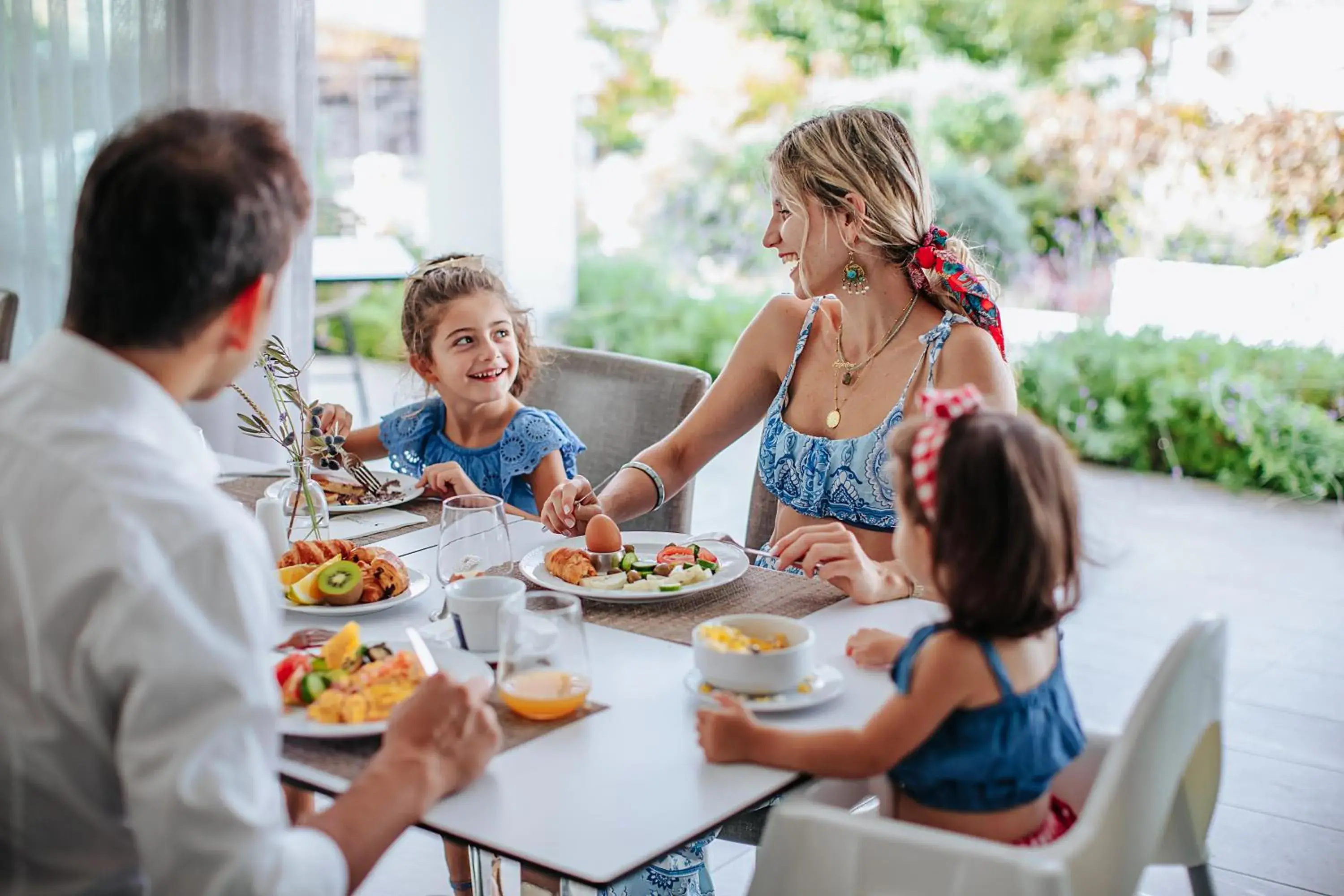 Buffet breakfast in Sofianna Resort & Spa Buffet breakfast in Sofianna Resort & Spa