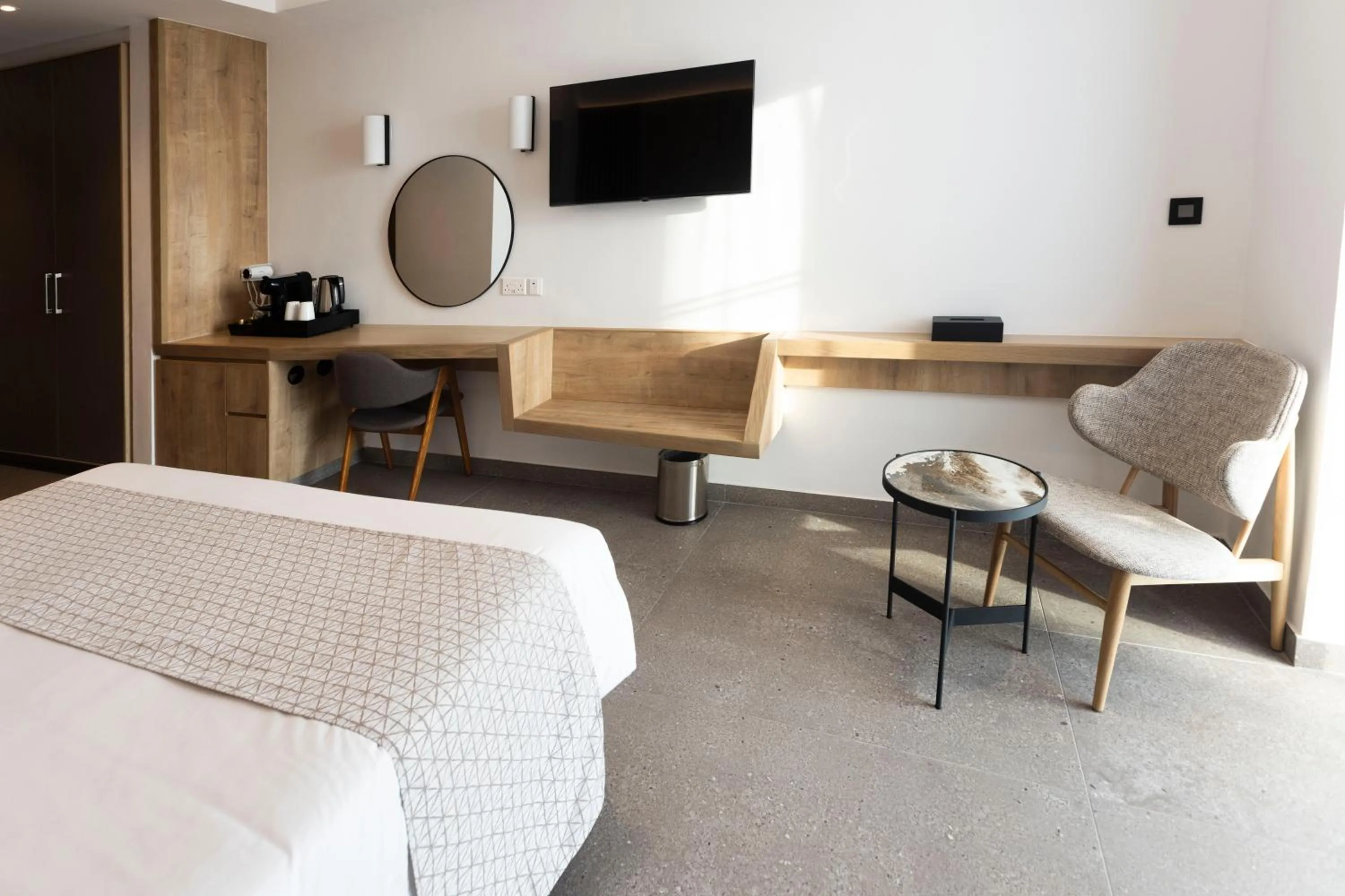 Bed in Sofianna Resort & Spa