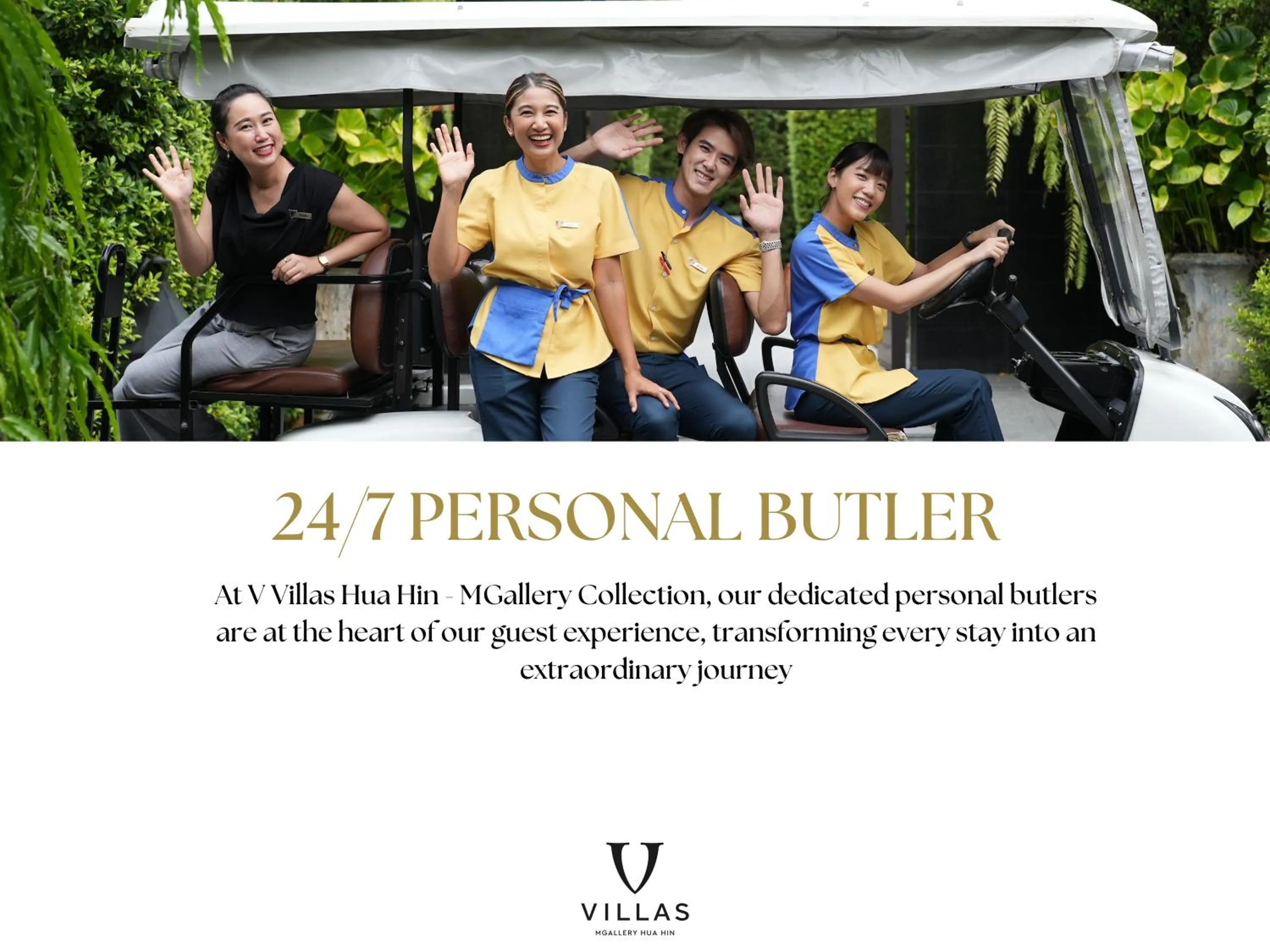 Staff in V Villas Hua Hin - MGallery Collection
