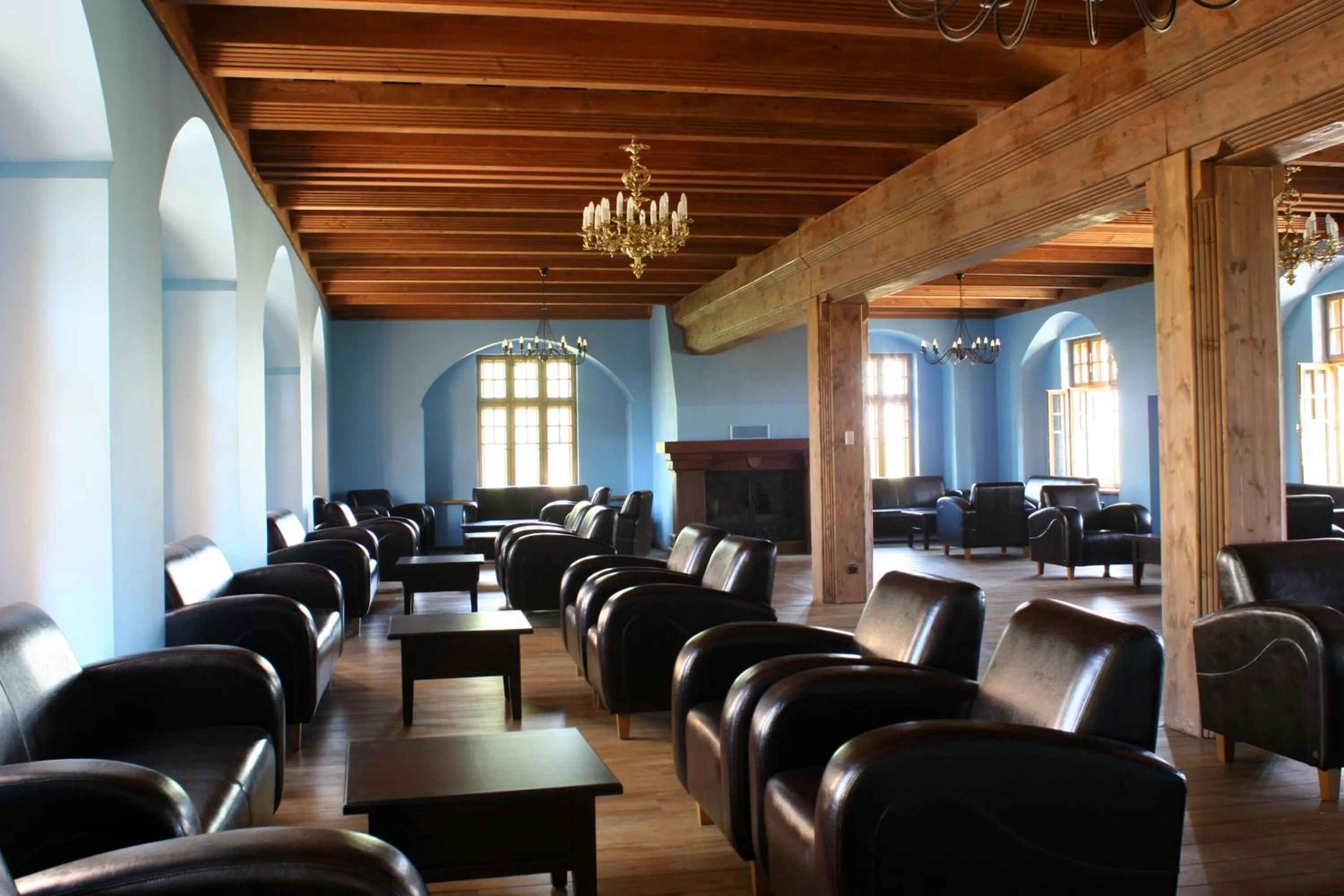 Lounge or bar in Klasztor Cedynia Hotel