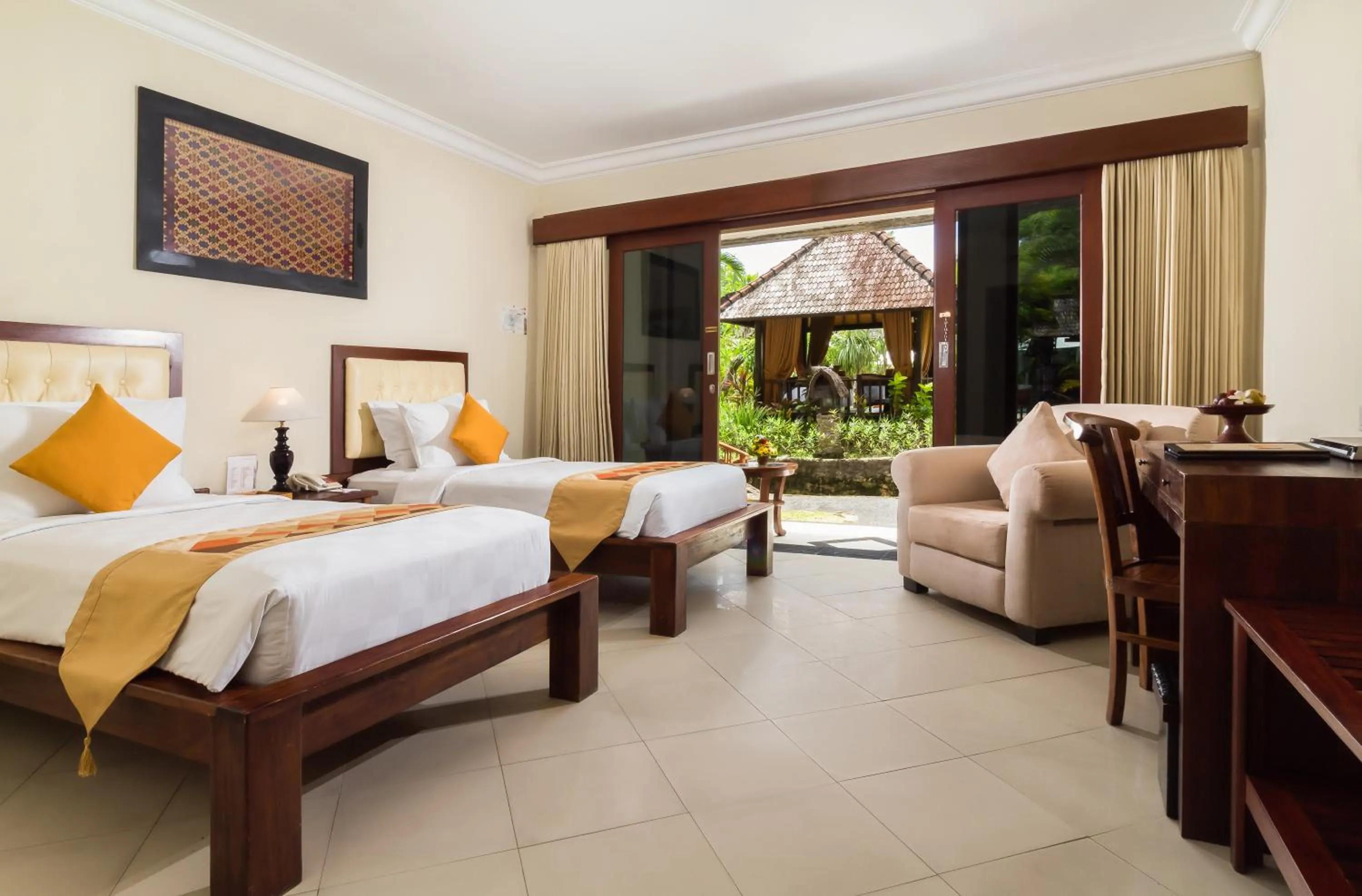 Photo of the whole room, Bed in Hotel Vila Lumbung