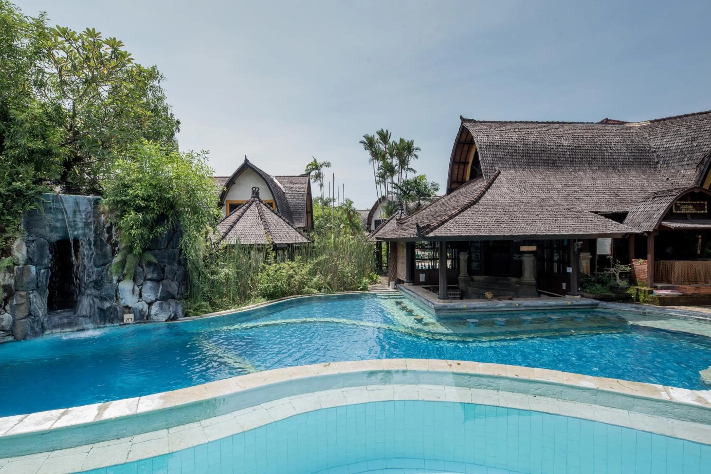 Property building in Hotel Vila Lumbung