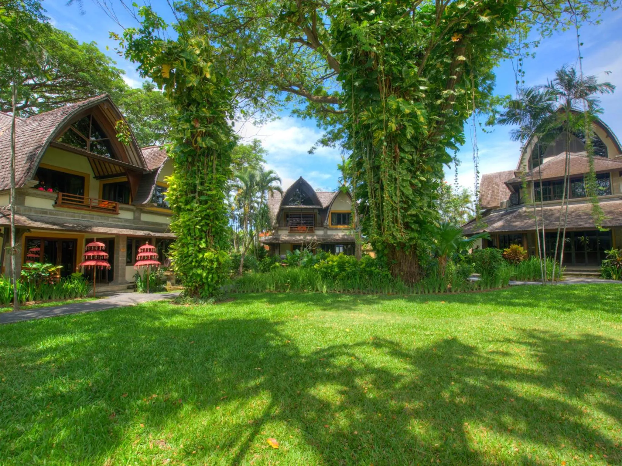 Garden in Hotel Vila Lumbung