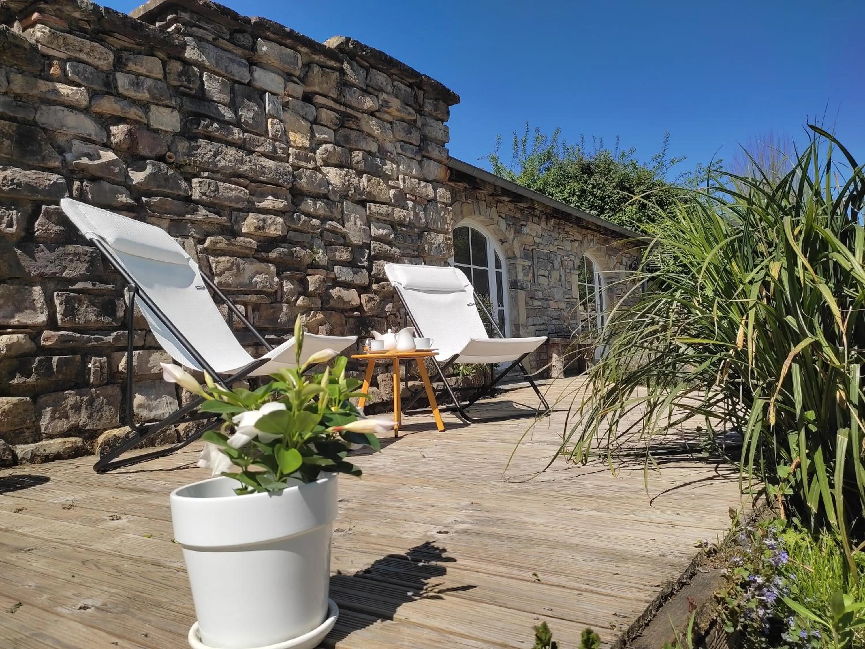 Garden in B&B Amphitryon