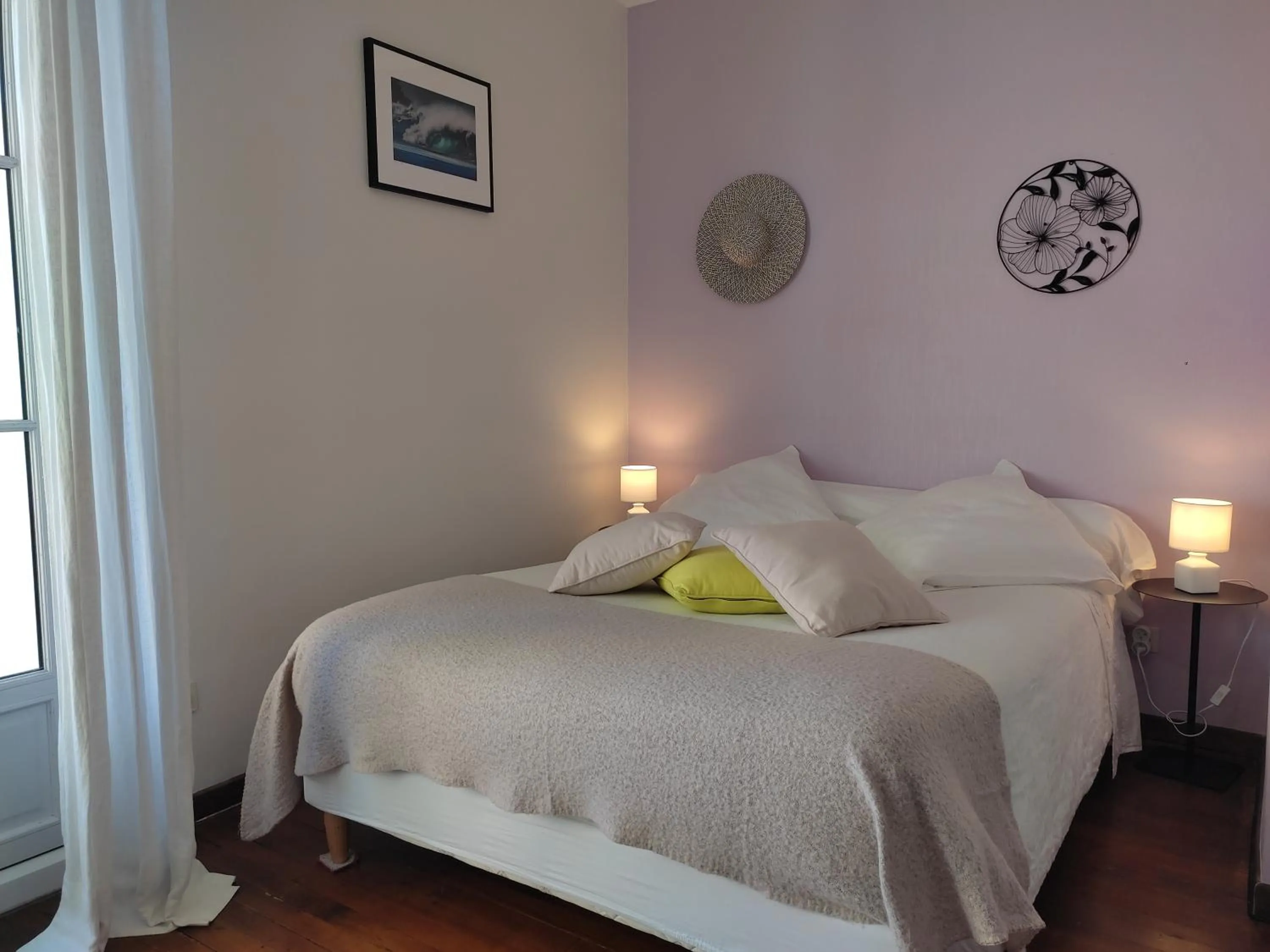 Bedroom, Bed in B&B Amphitryon