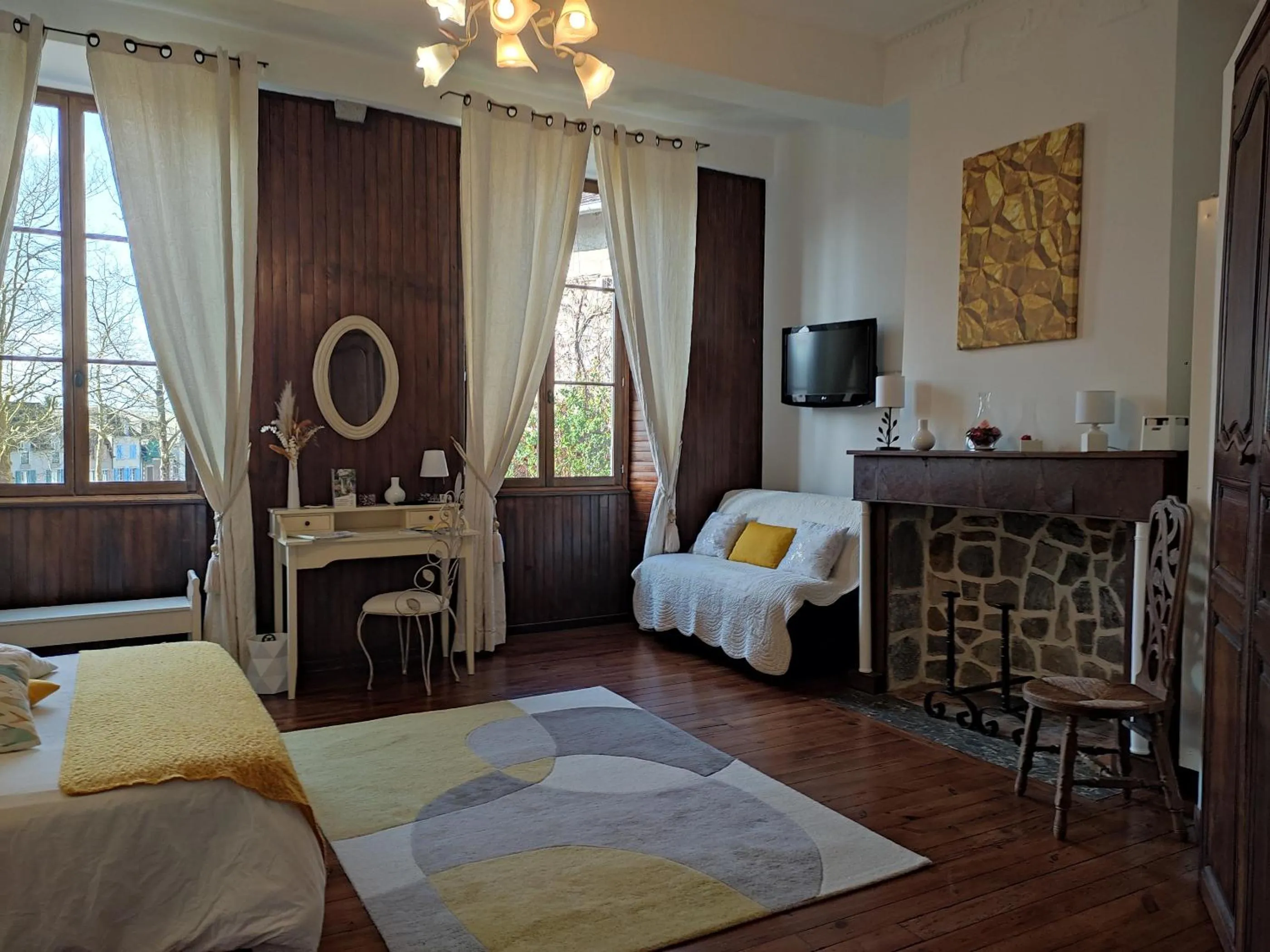 Bedroom, Bed in B&B Amphitryon