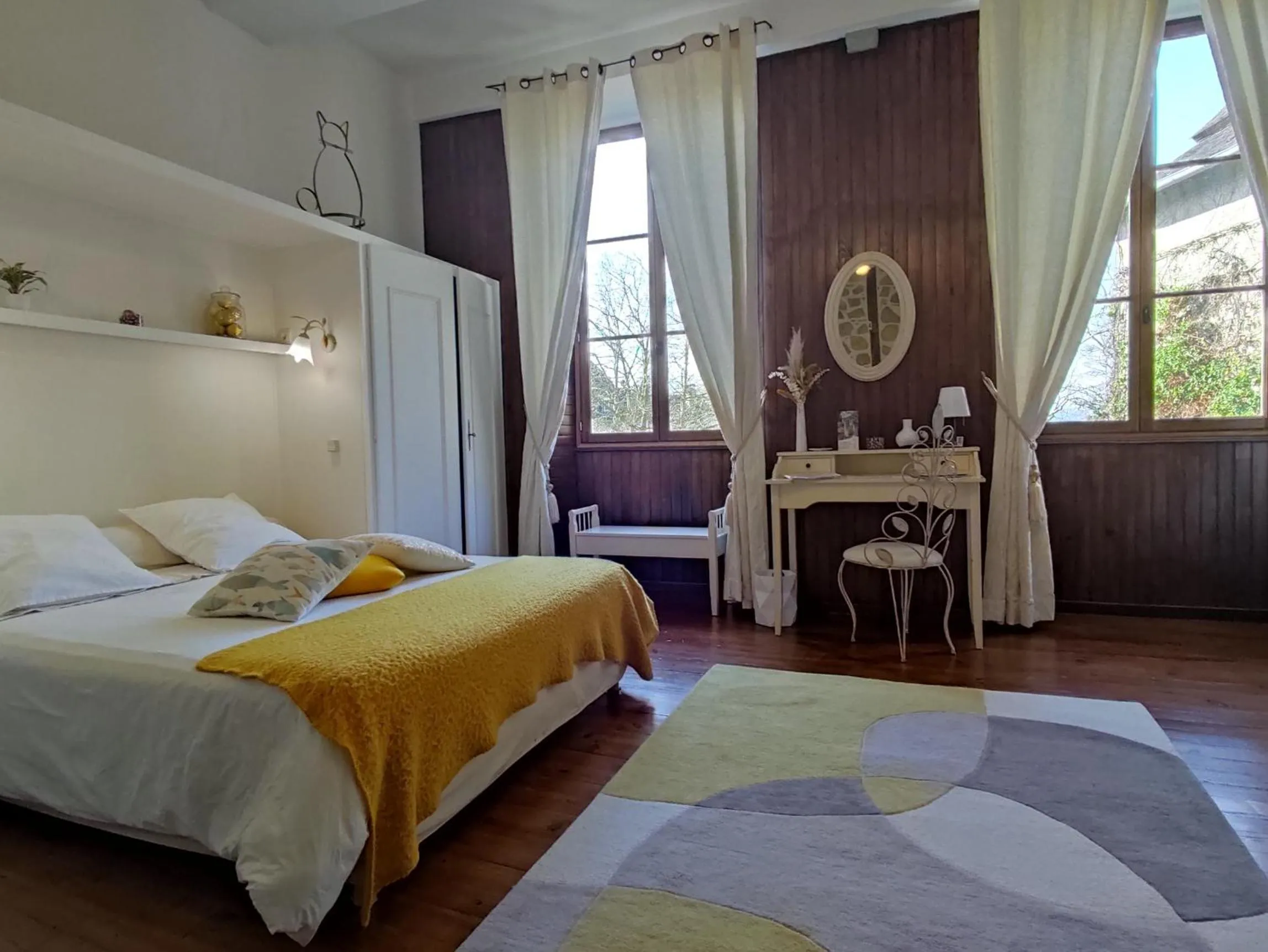 Bedroom, Bed in B&B Amphitryon