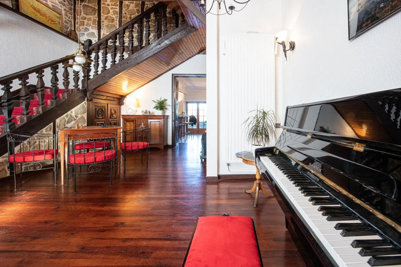 Living room in B&B Amphitryon