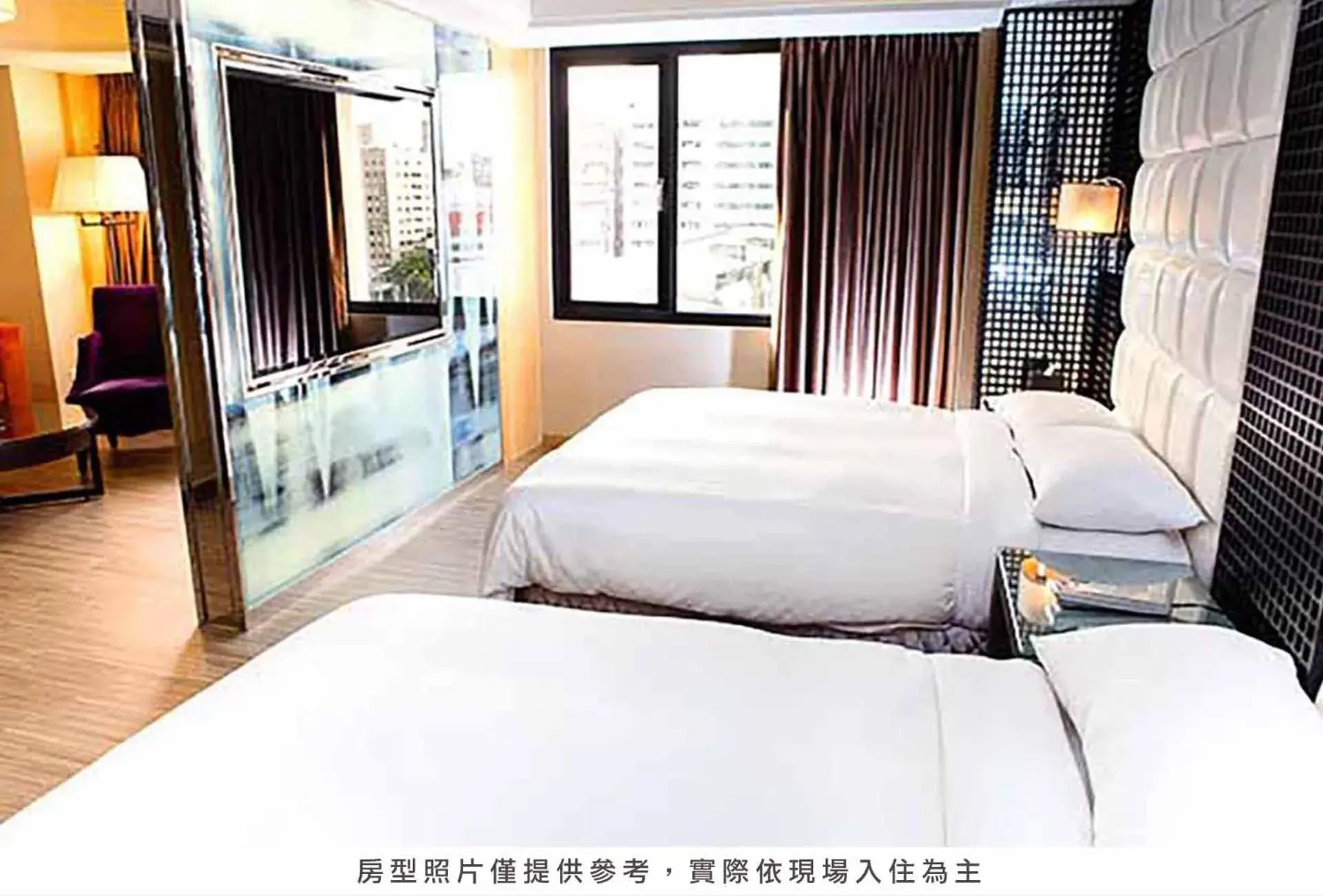 Bed in Royal Group Hotel Chun Shan Branch Bed in Royal Group Hotel Chun Shan Branch