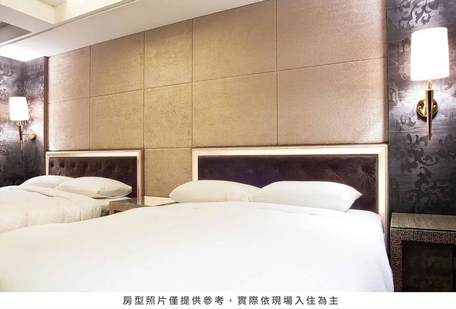 Bed in Royal Group Hotel Chun Shan Branch Bed in Royal Group Hotel Chun Shan Branch
