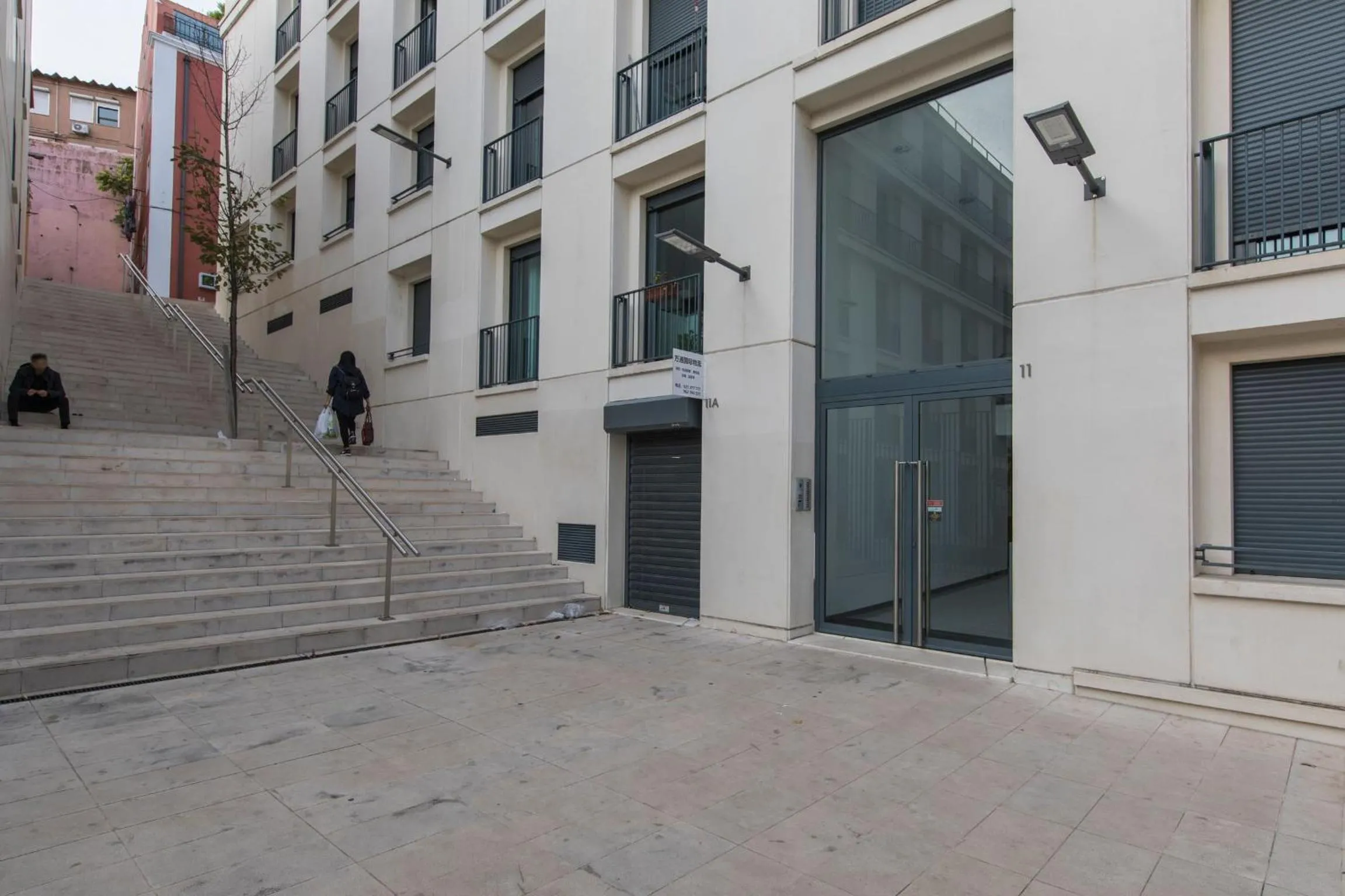 Property building in LovelyStay - Family-Friendly Apartment Downtown