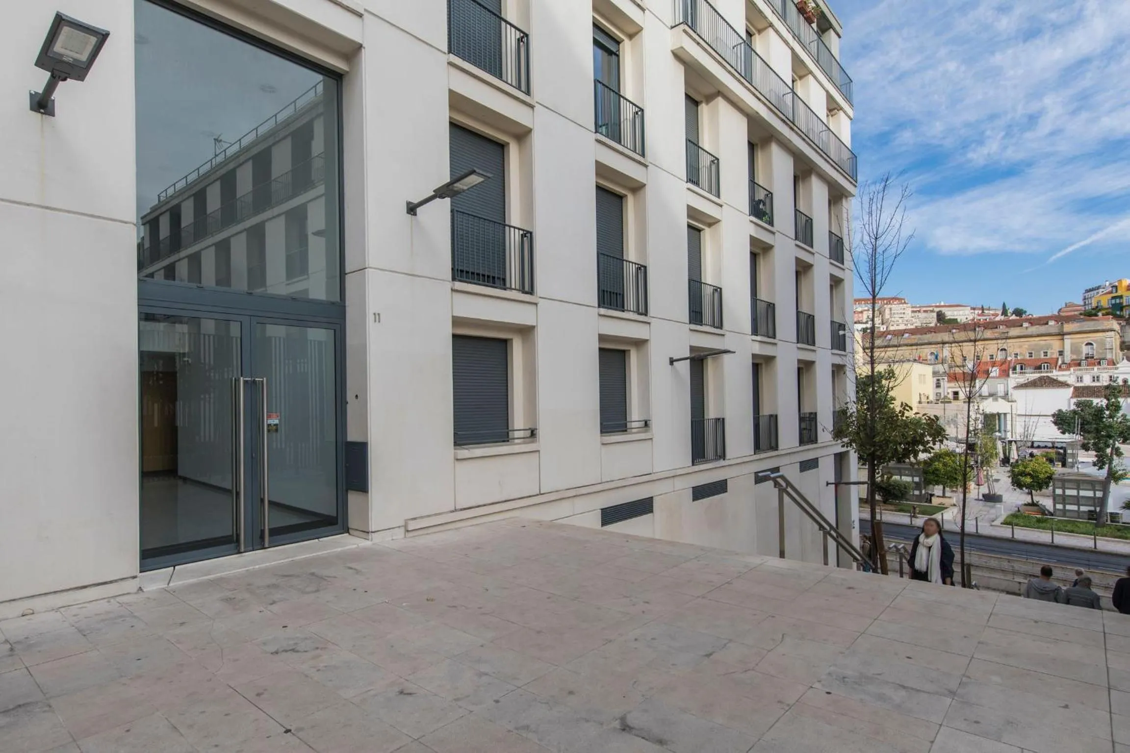 Property building in LovelyStay - Family-Friendly Apartment Downtown