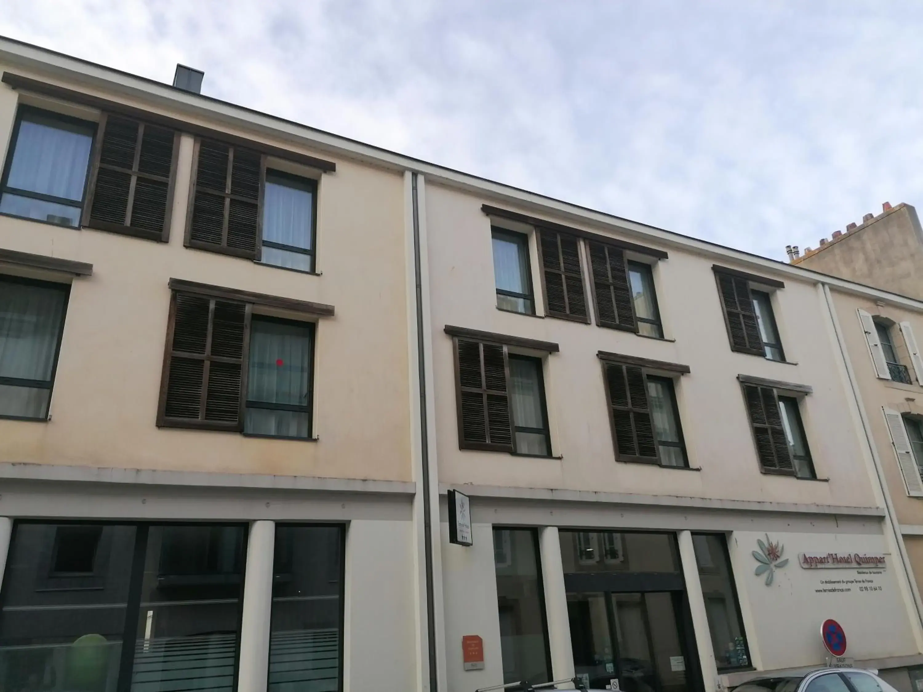 Facade/entrance in Terres de France - Appart'Hotel Quimper Bretagne Facade/entrance in Terres de France - Appart'Hotel Quimper Bretagne