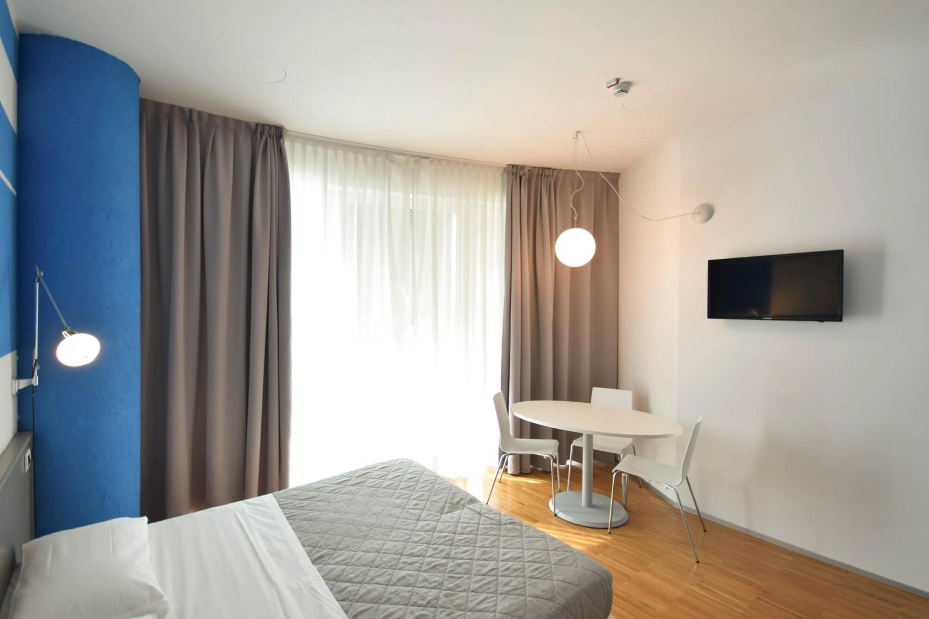 Bed in Hotel Mantova Residence