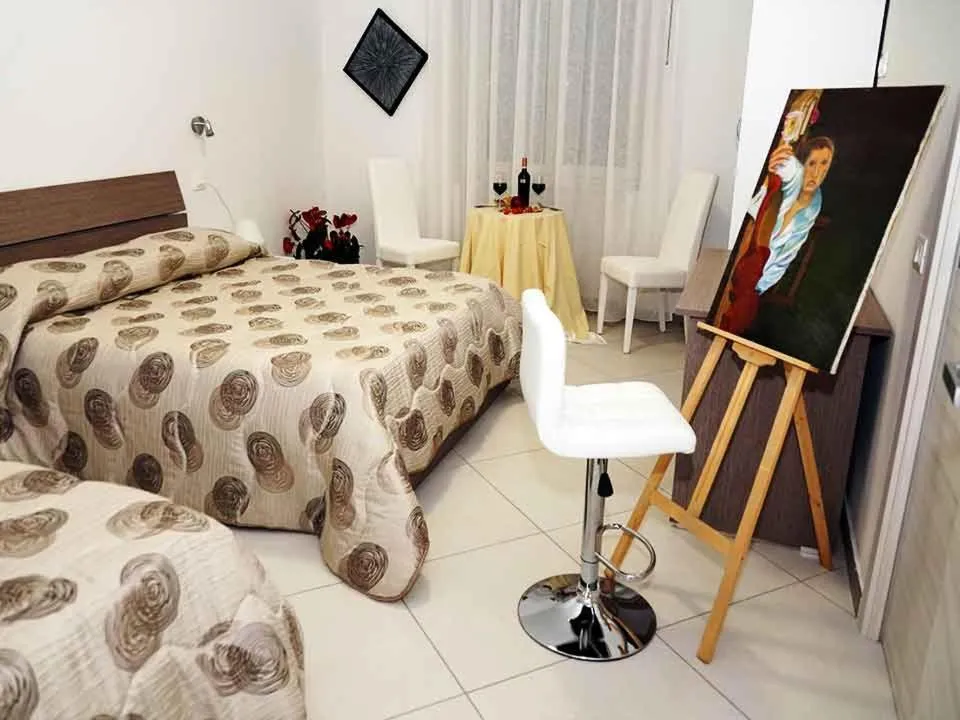 Bed in HOTEL VALLEVERDE