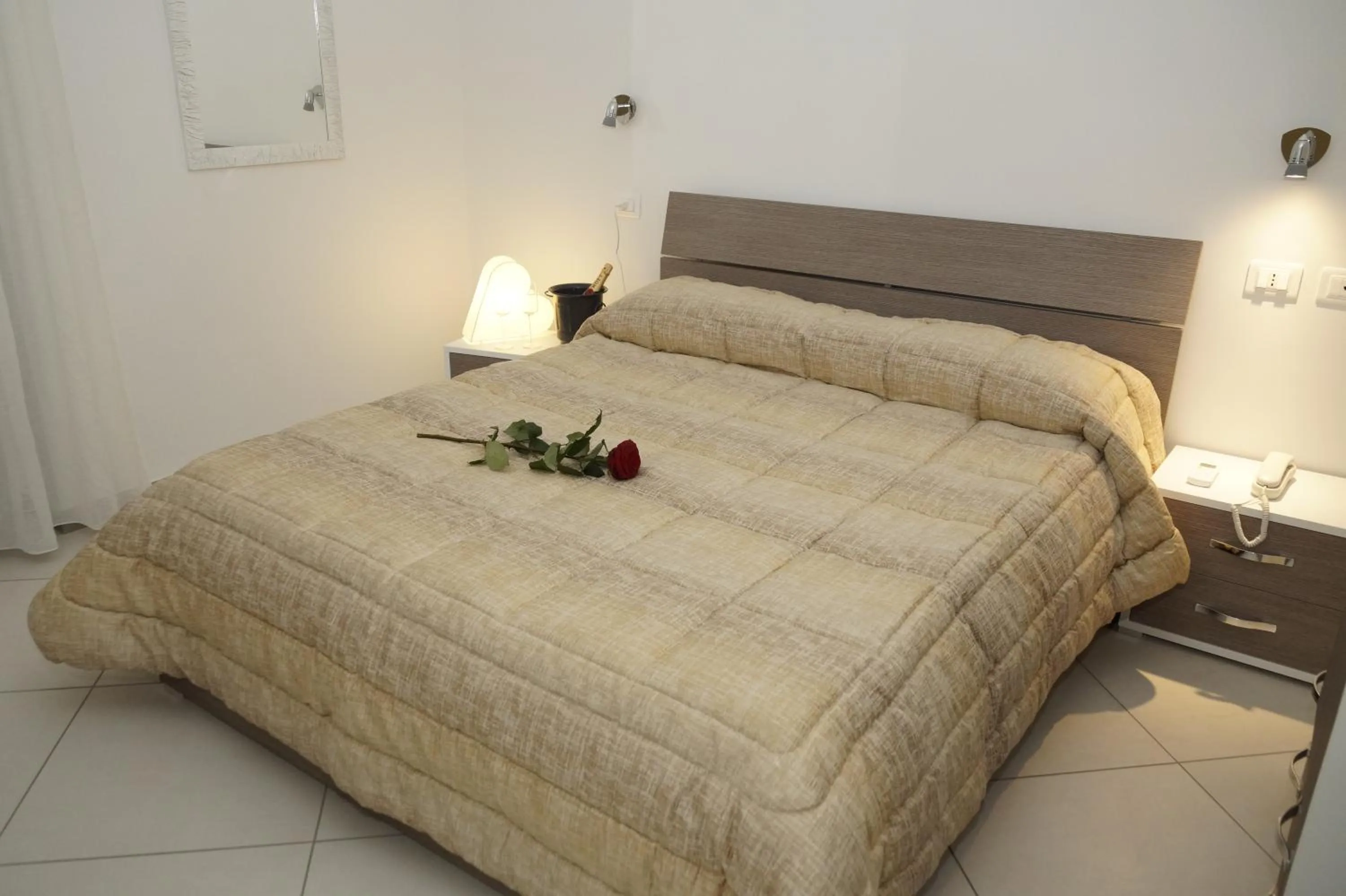 Bed in HOTEL VALLEVERDE