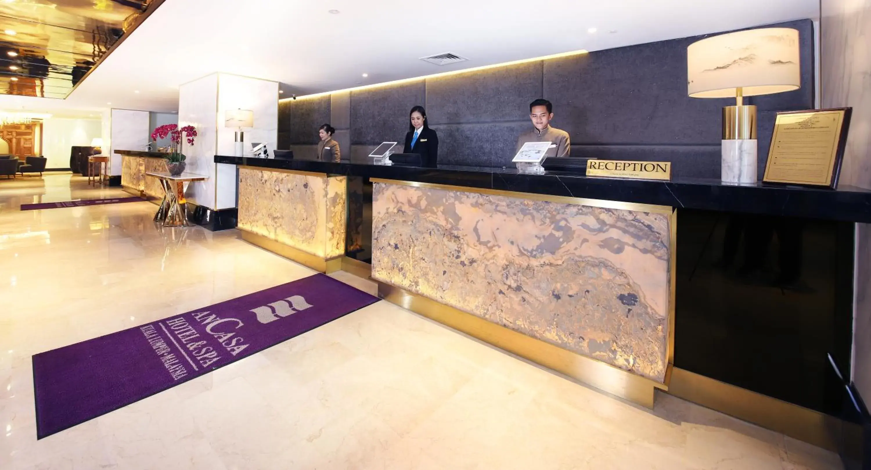 Lobby or reception, Lobby/Reception in AnCasa Hotel Kuala Lumpur by Ancasa Hotels & Resorts