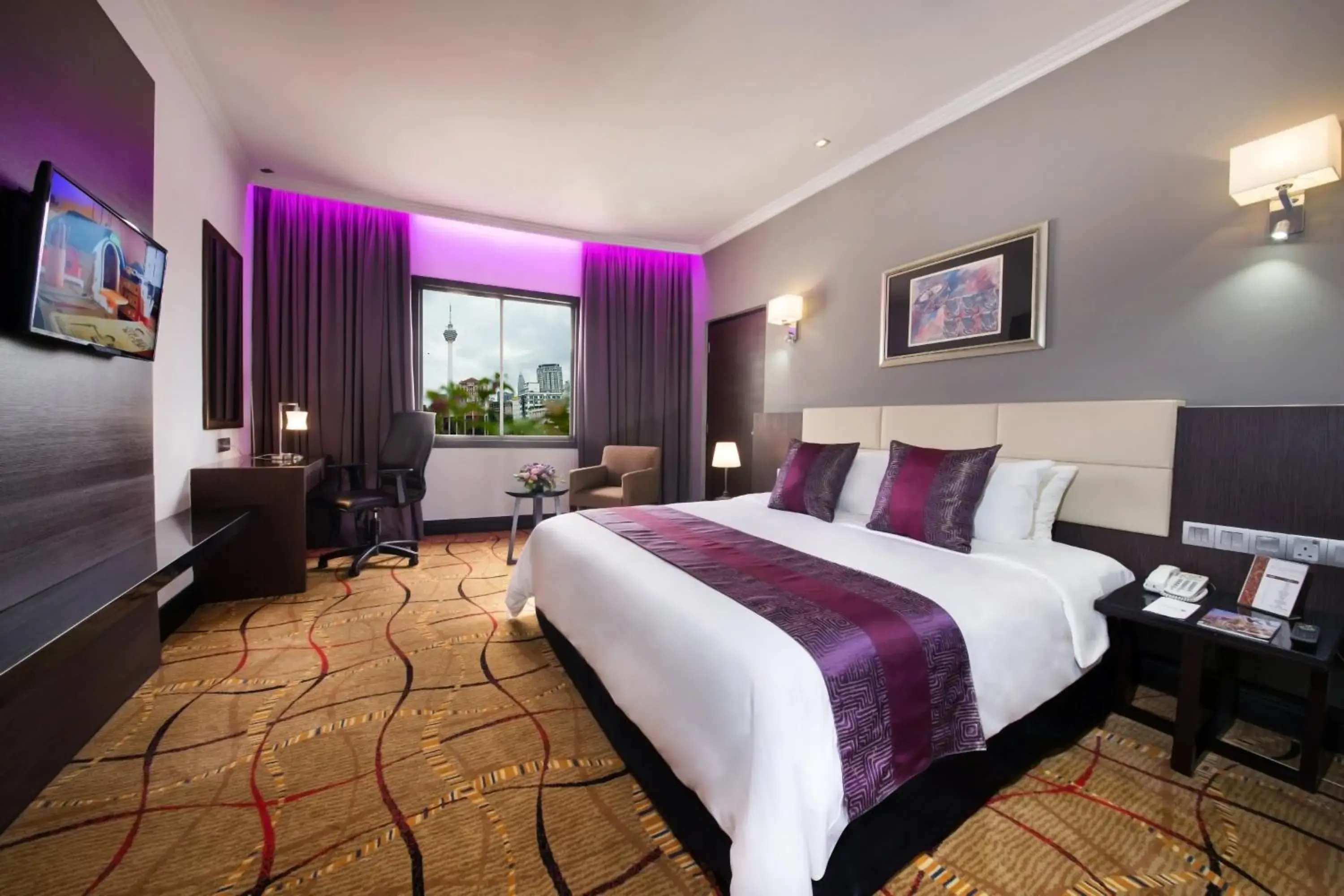 Photo of the whole room, Bed in AnCasa Hotel Kuala Lumpur by Ancasa Hotels & Resorts