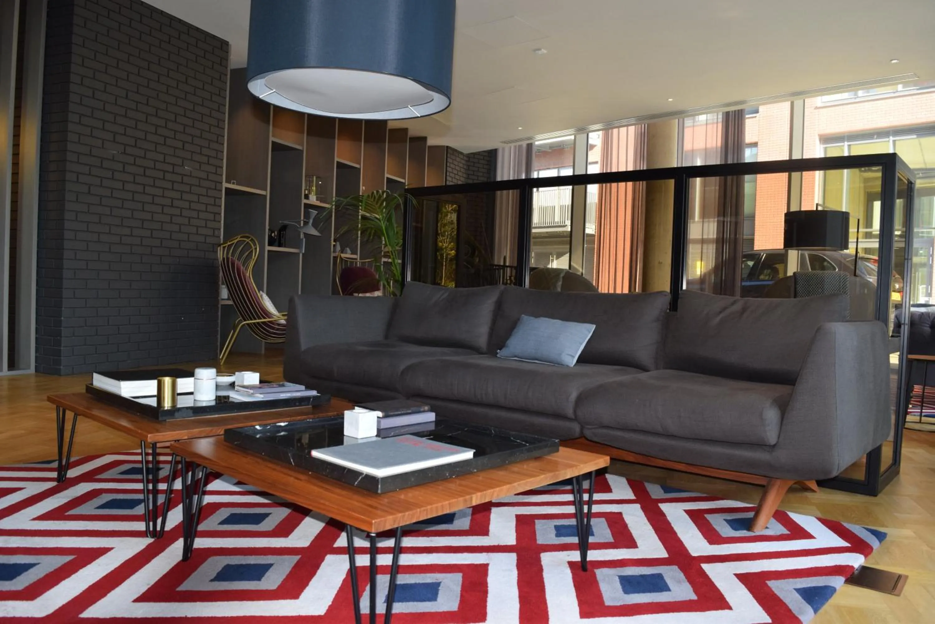 Lobby or reception in London City Island 3 Bedroom Luxury Apartments, Canary Wharf