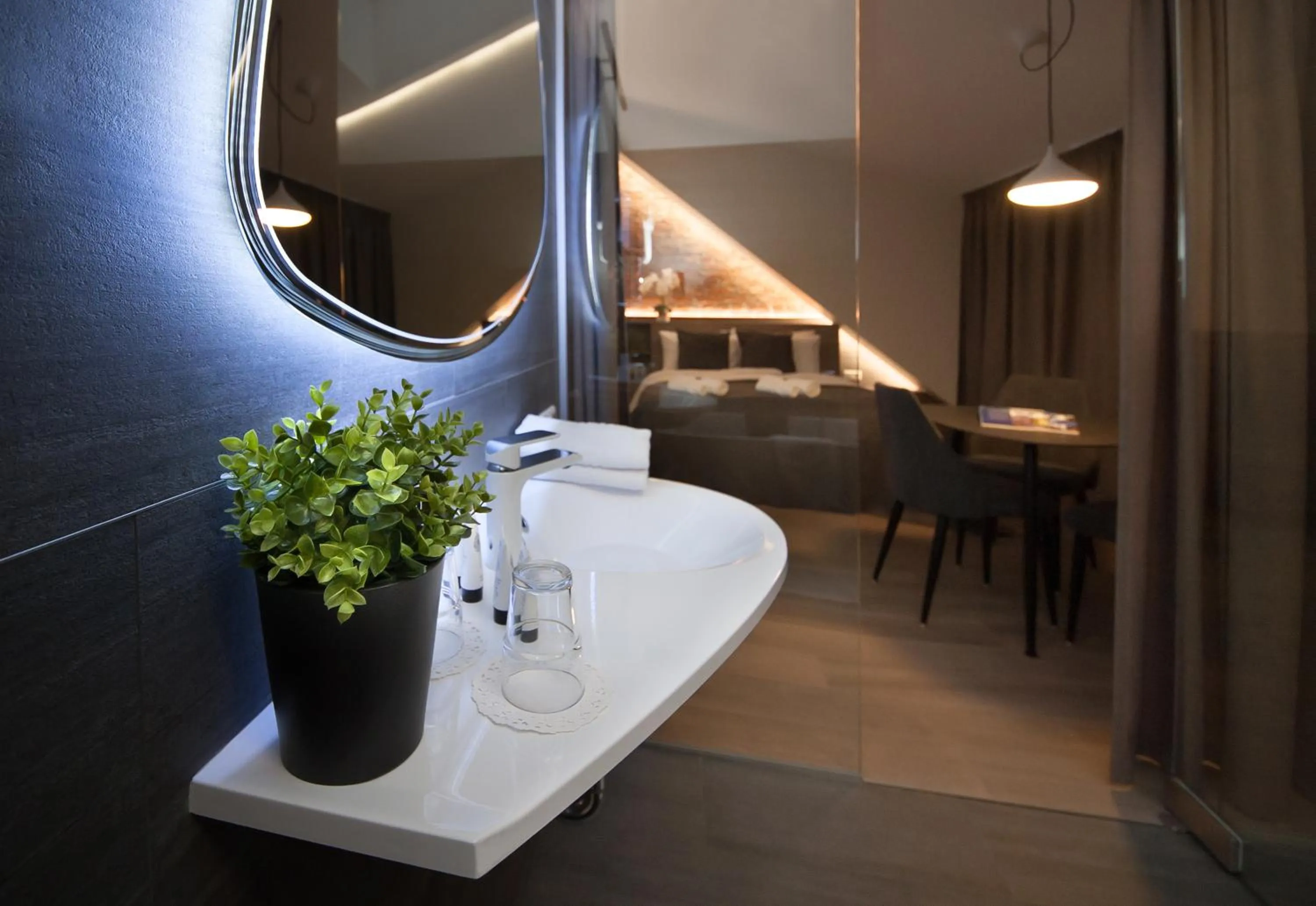 Bathroom in Dangė Hotel