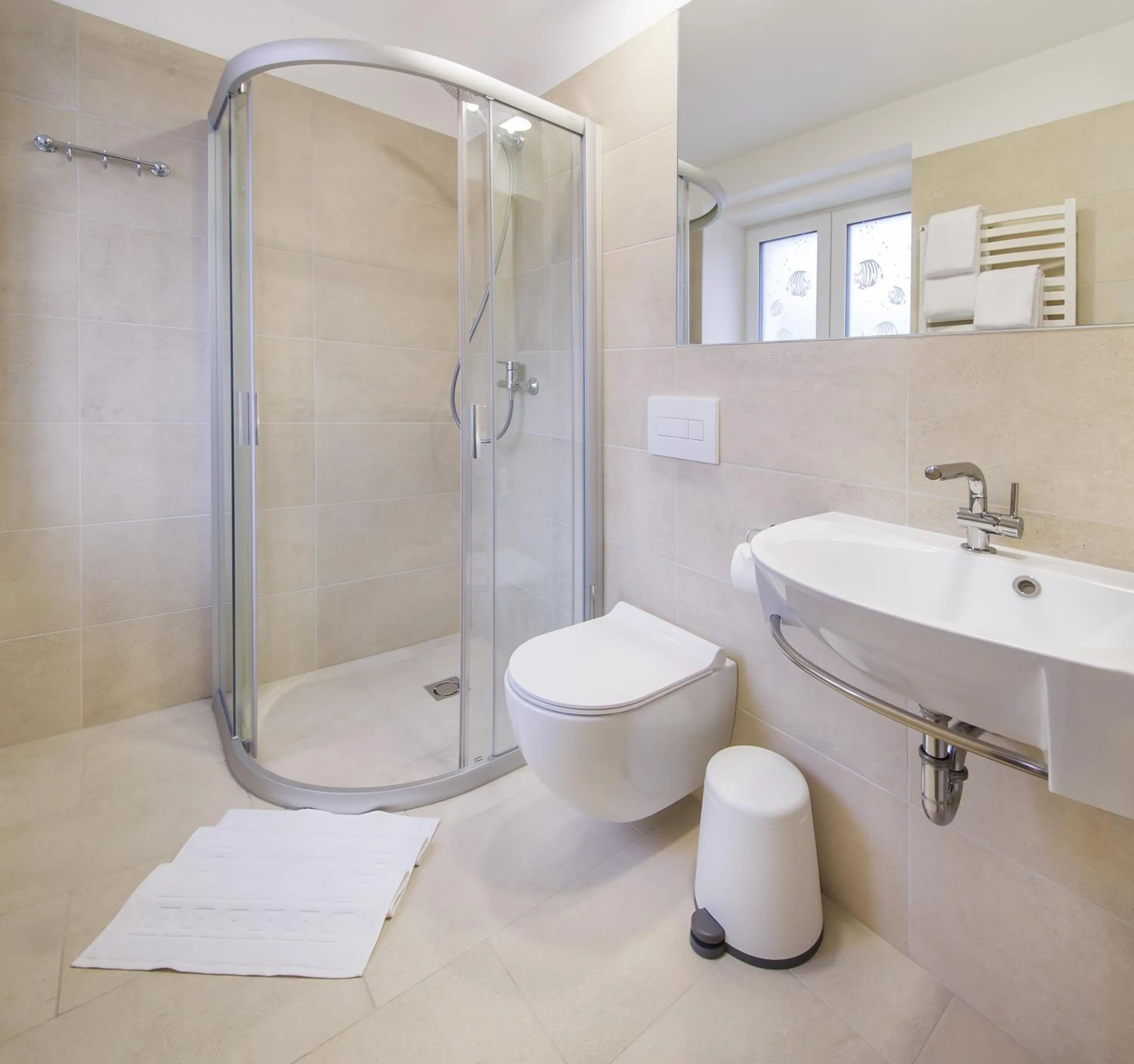 Shower in Dangė Hotel