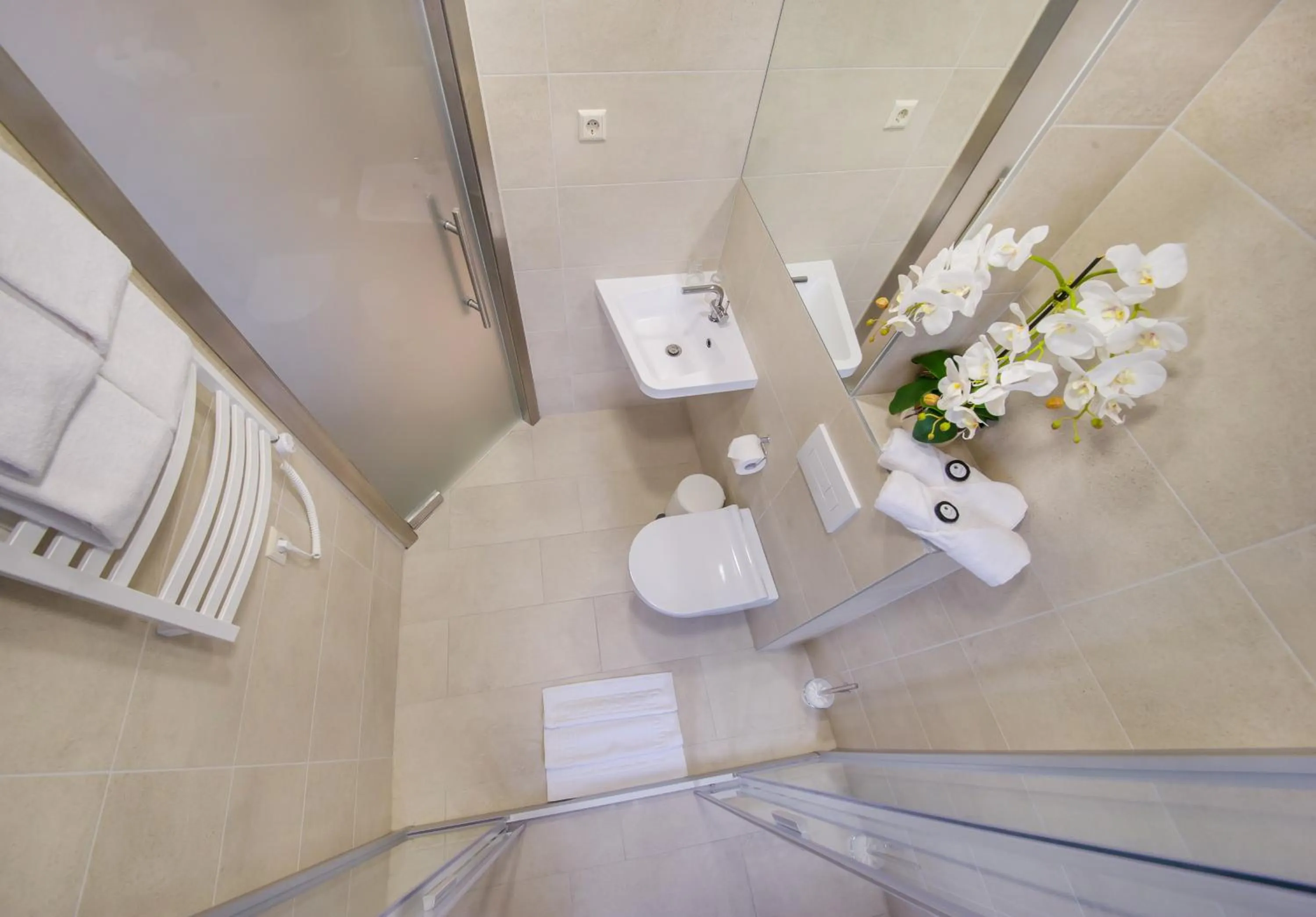 Shower in Dangė Hotel