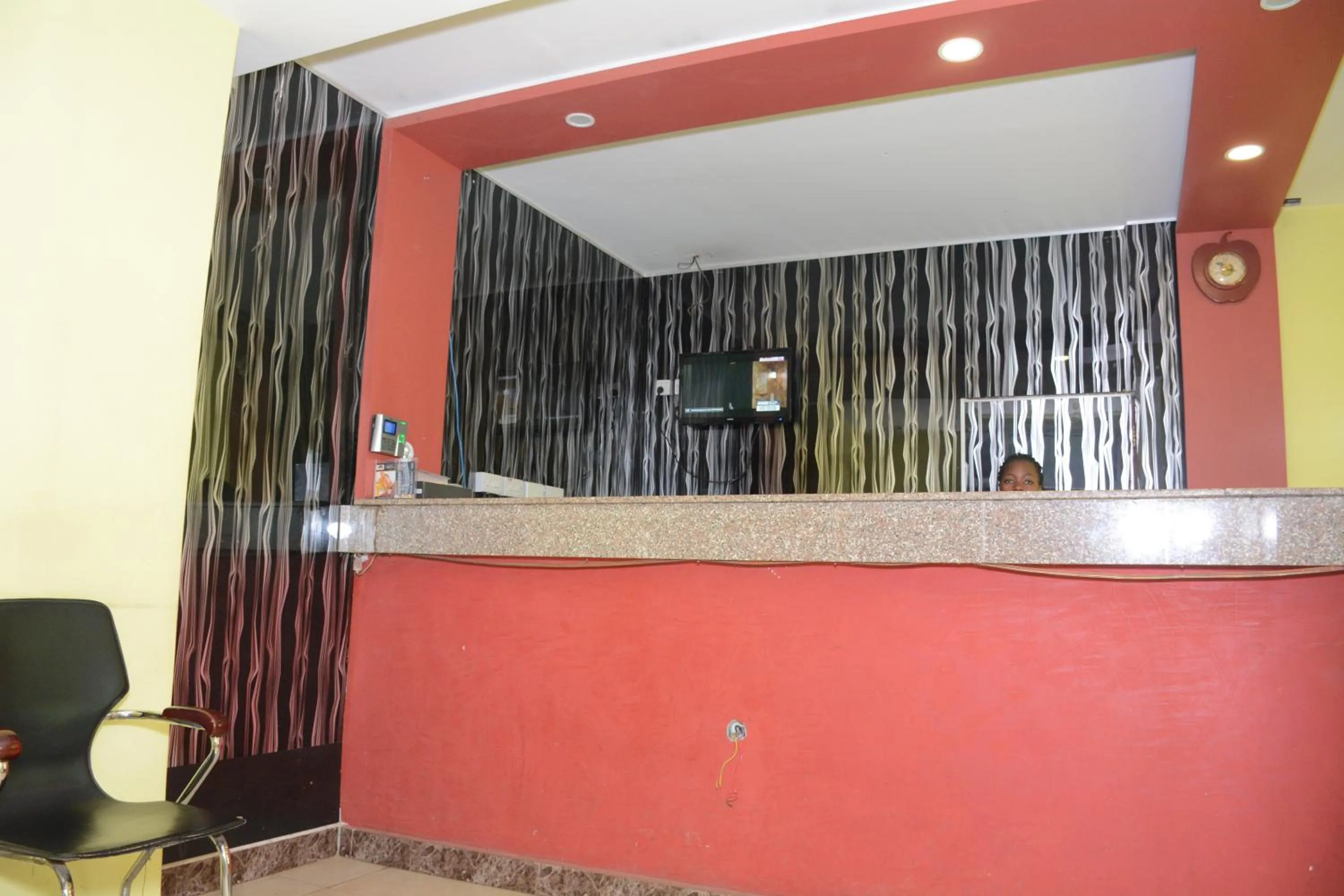 Lobby or reception in Kilimanjaro inn Kampala