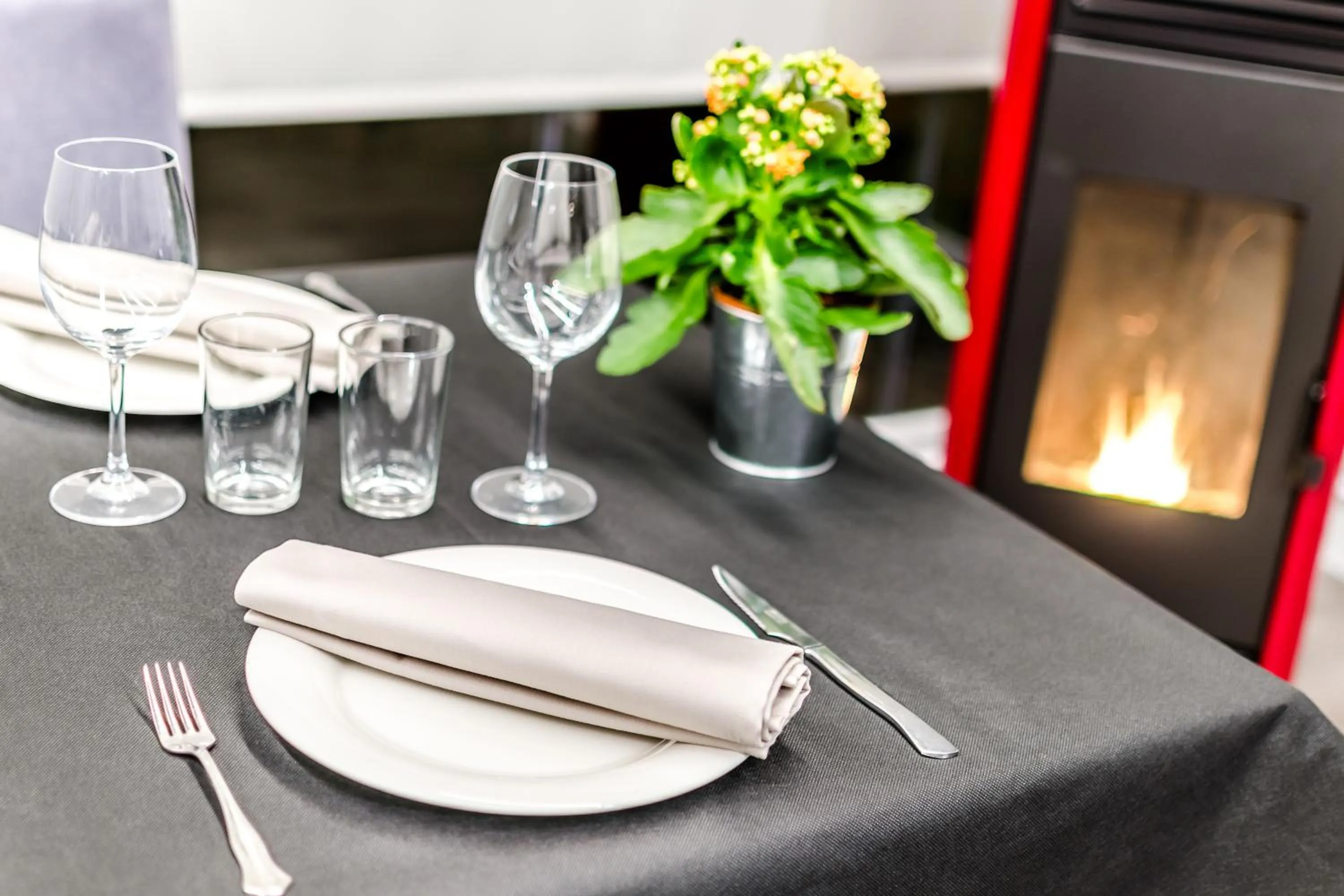 Dining area in Hotel Nagusi
