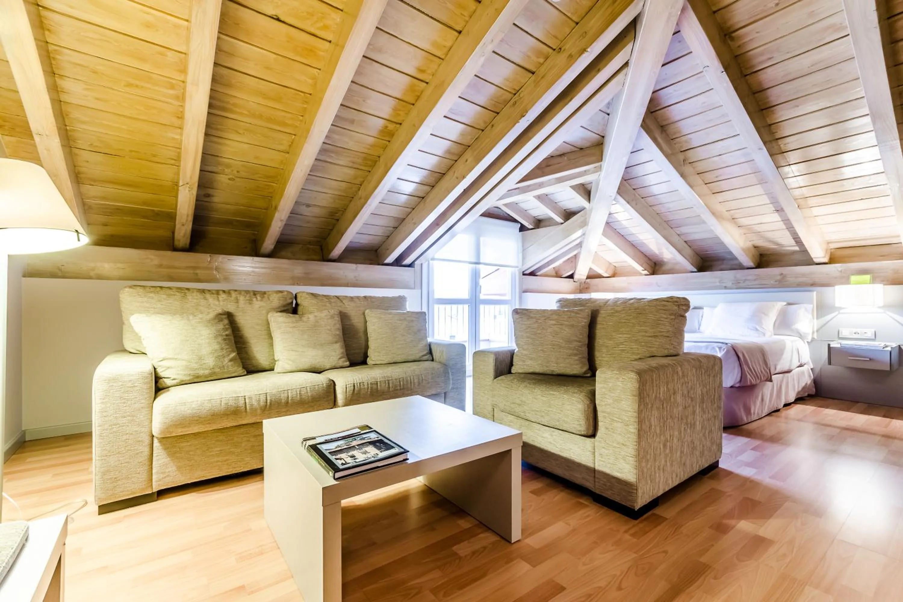 Seating area in Hotel Nagusi