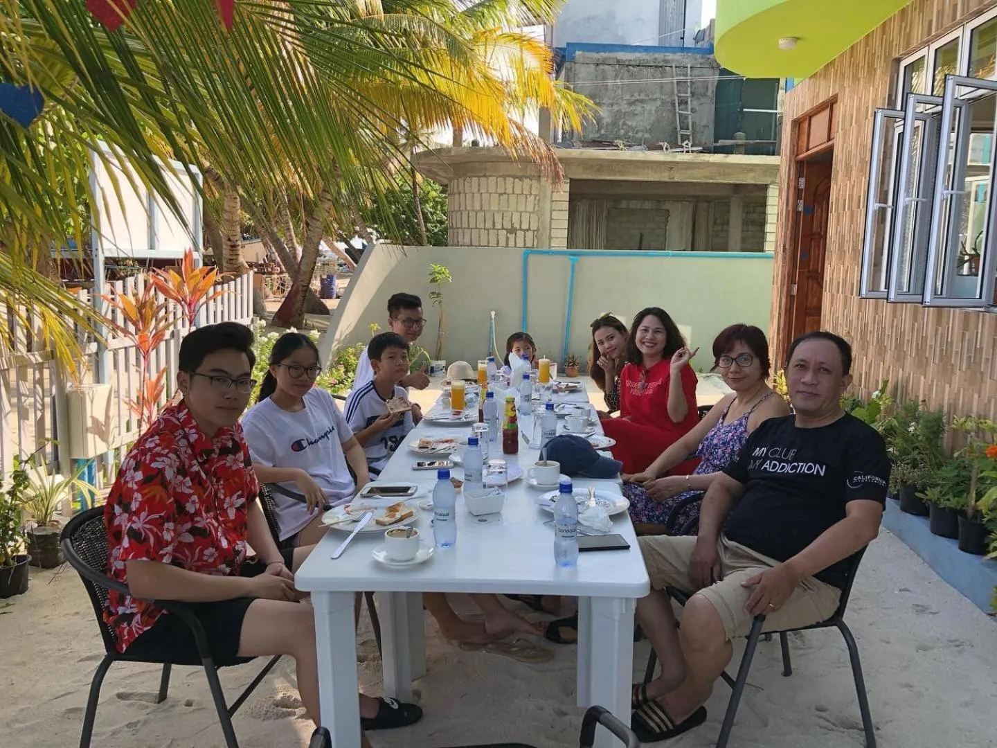 Patio in IRIS Beach Residence